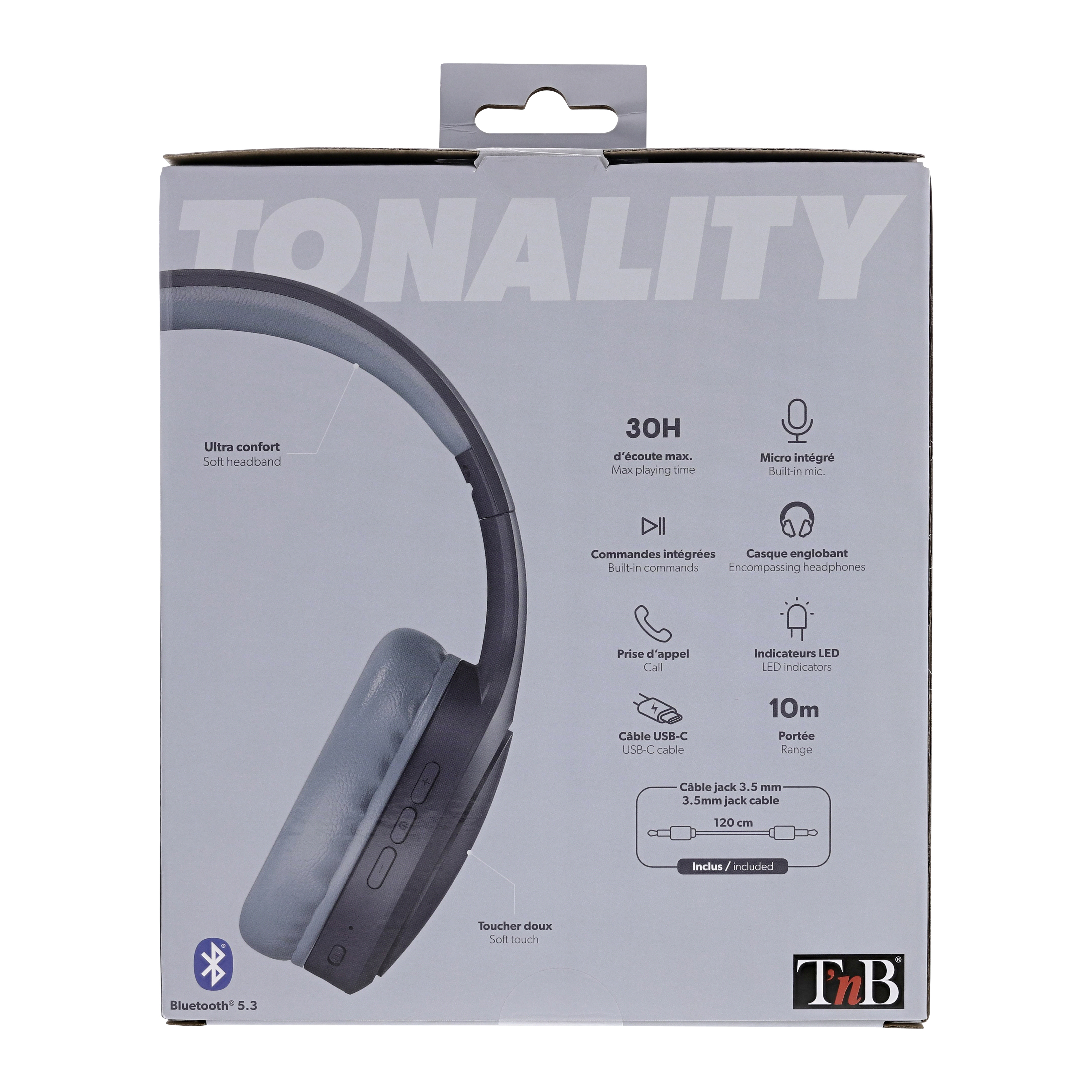 TONALITY over-ear Bluetooth headphones6