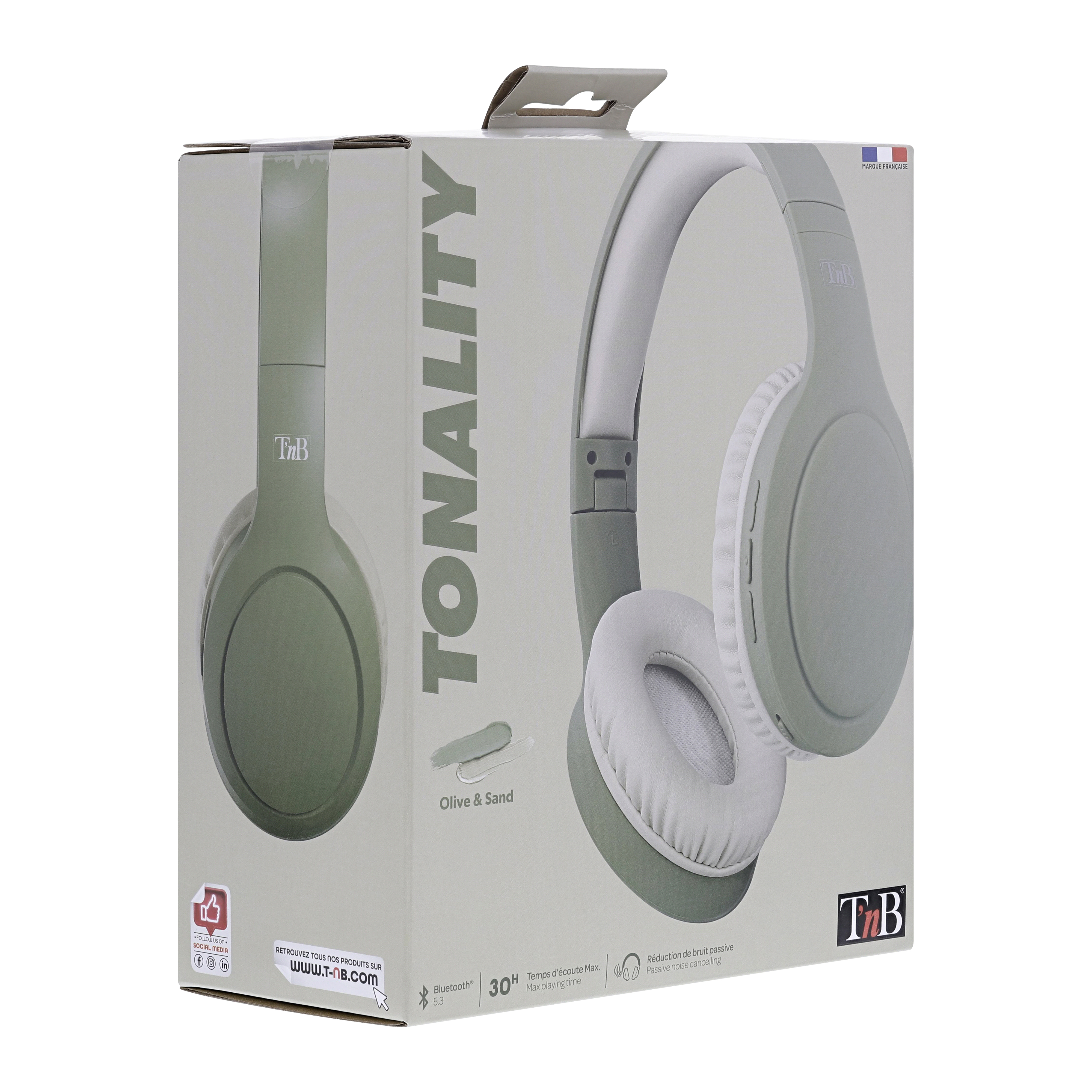 Auriculares Bluetooth supraaurales TONALITY4