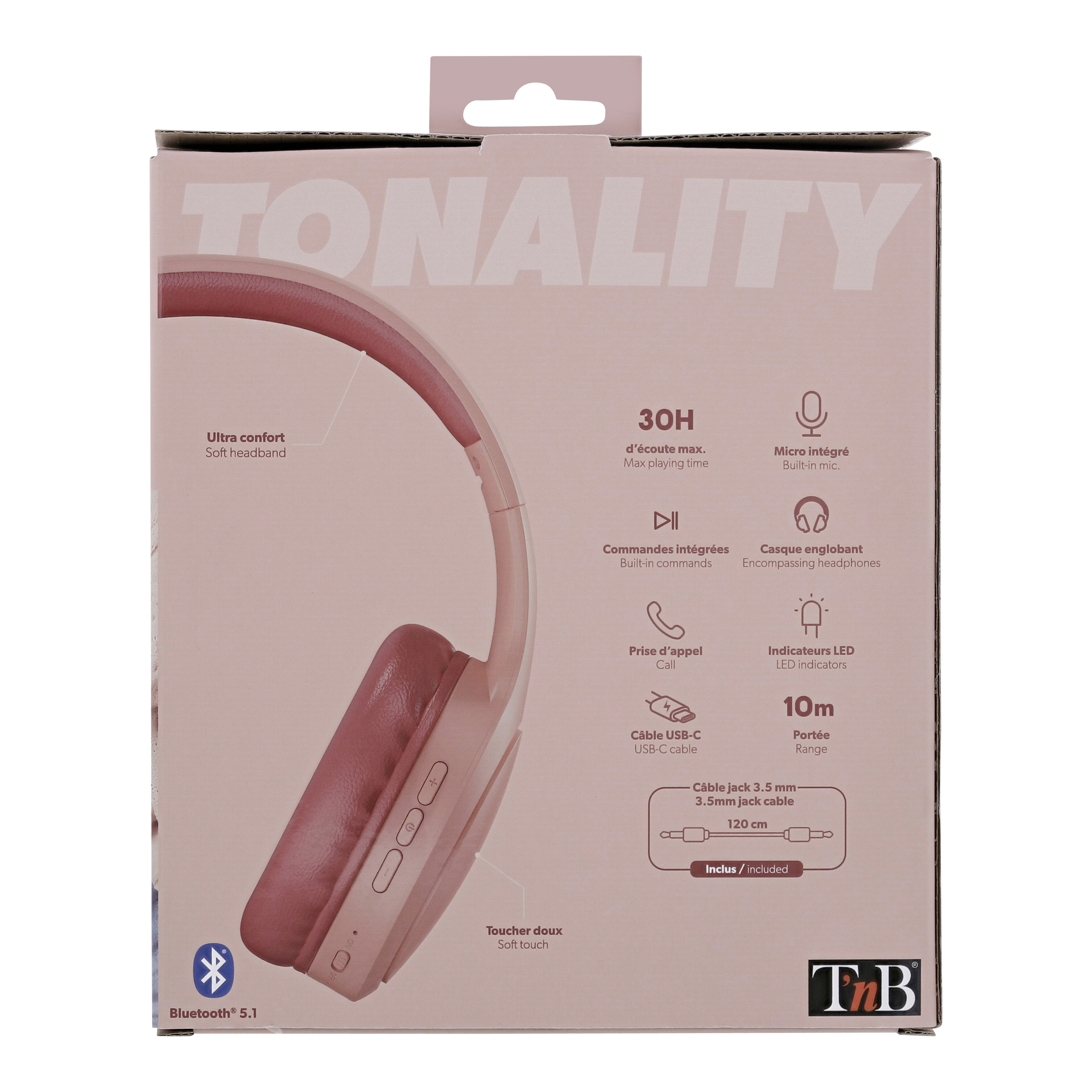 Casque Bluetooth circum-aural TONALITY6