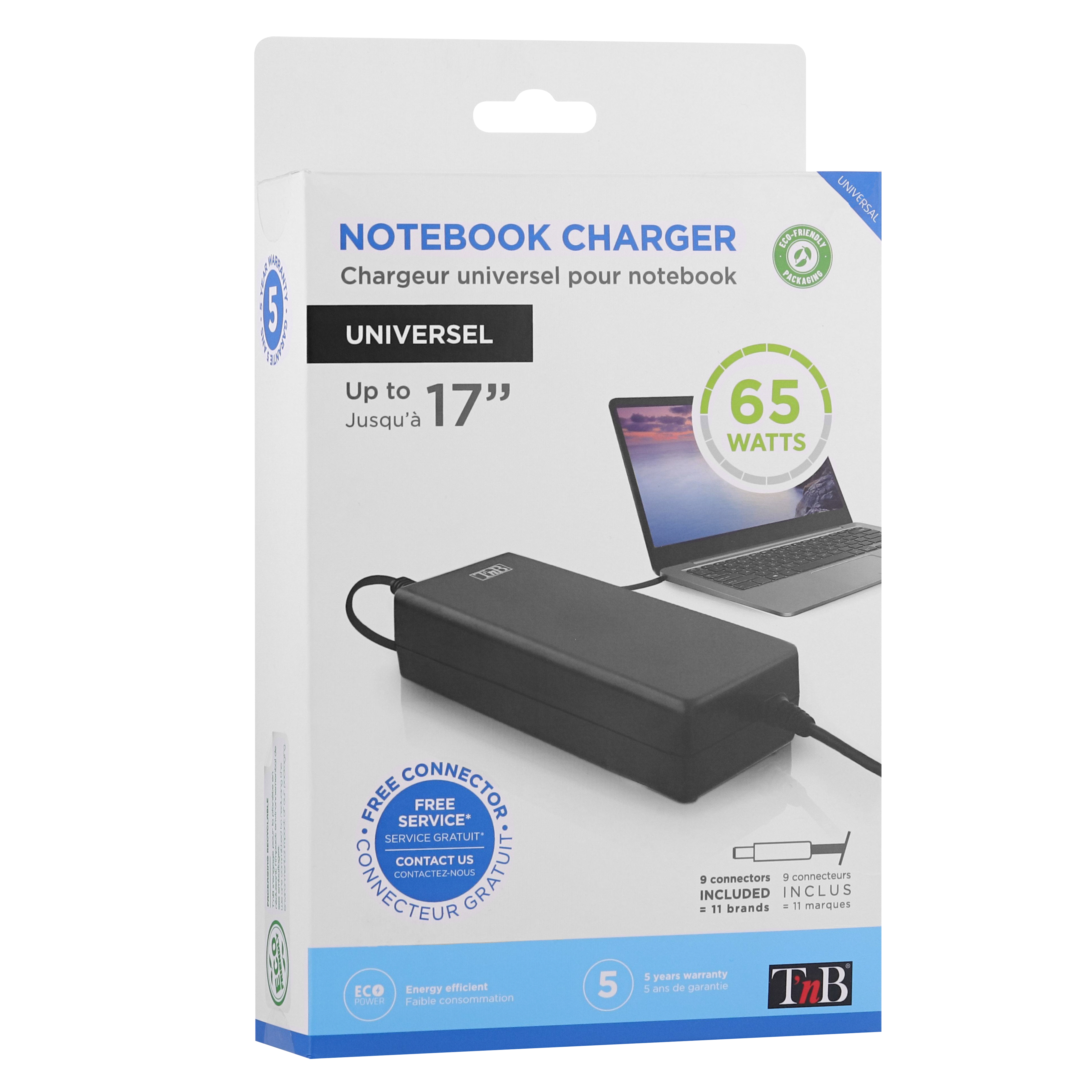 65W Universal Notebook Charger5