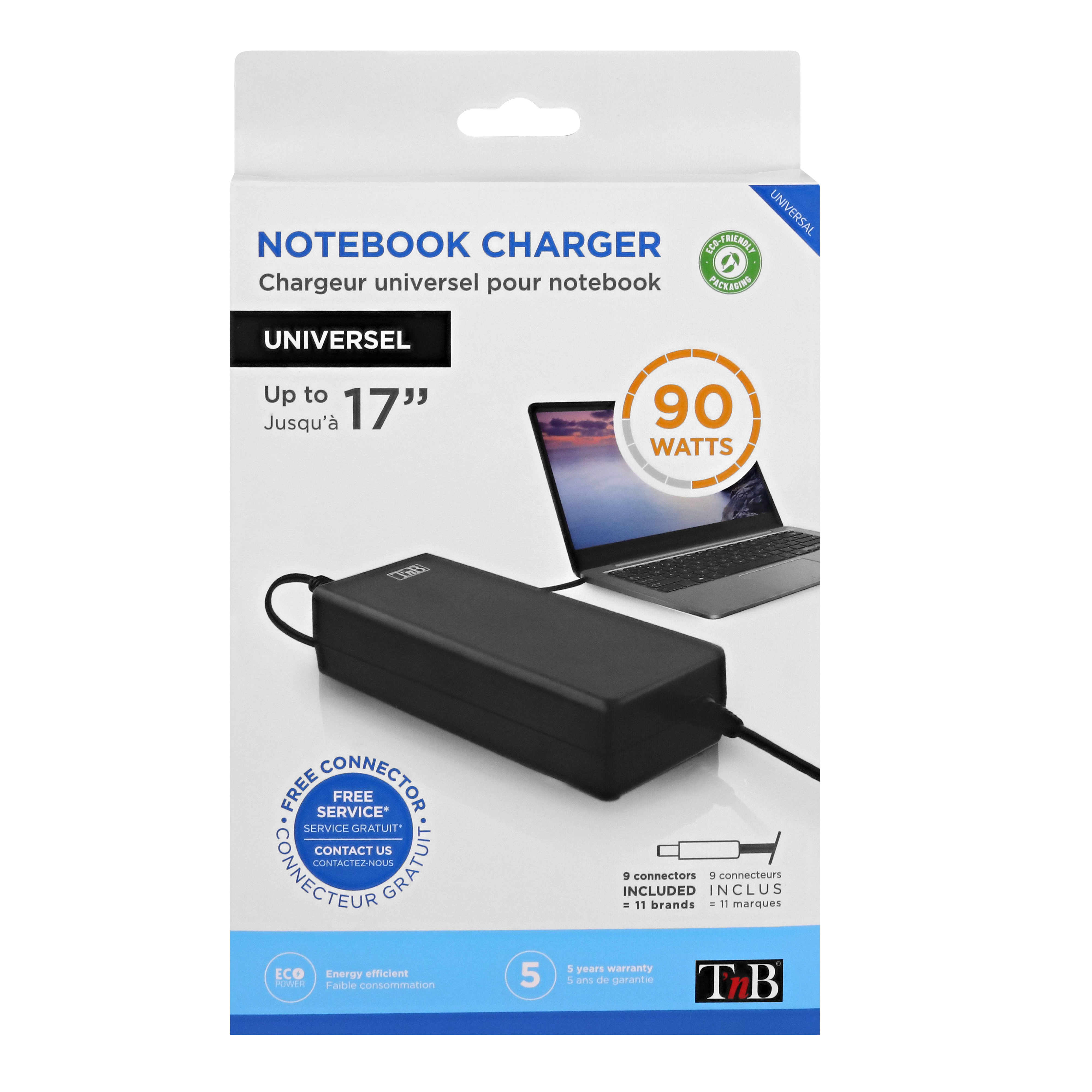 Chargeur universel 90W pour notebook6