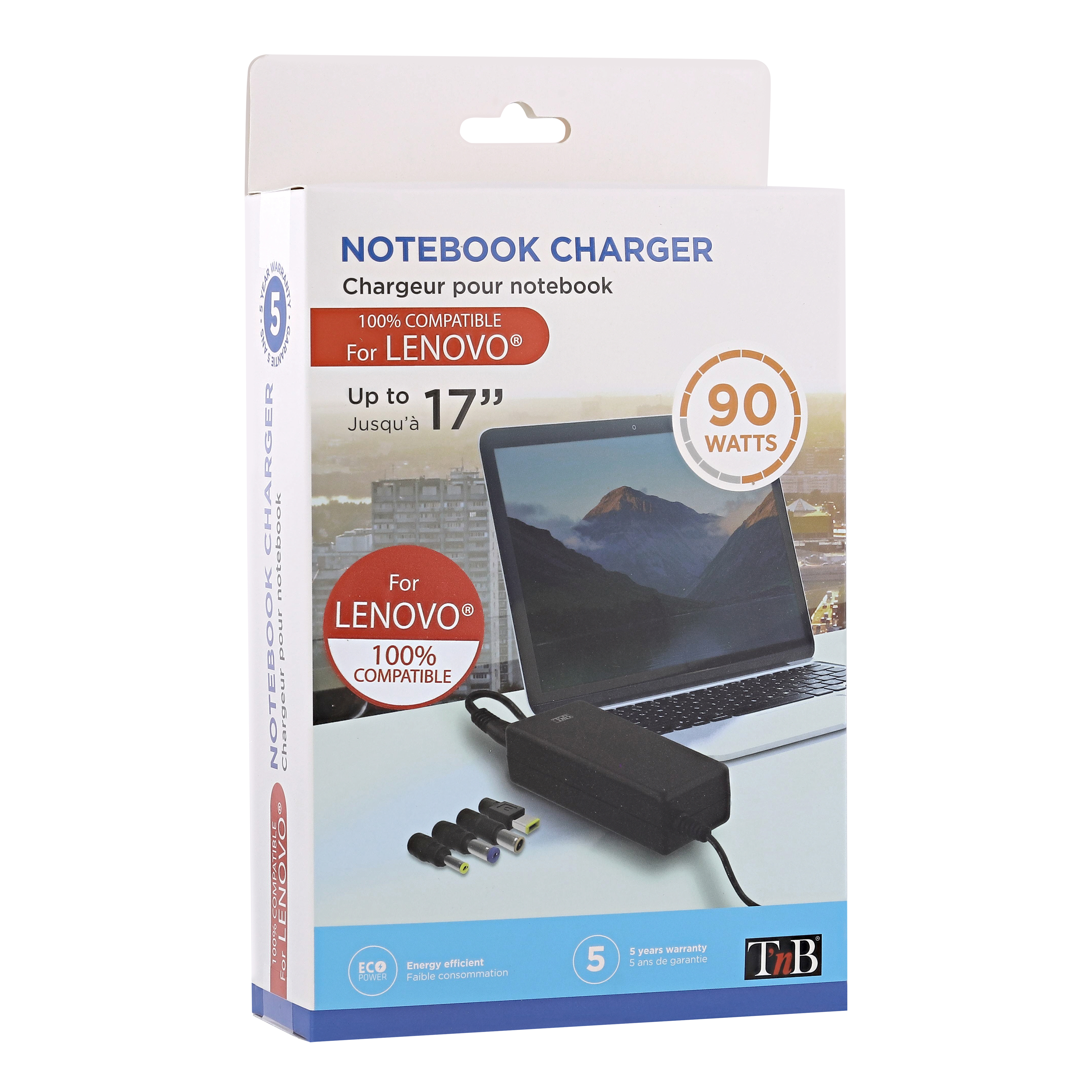 Chargeur 90W pour notebook LENOVO®2