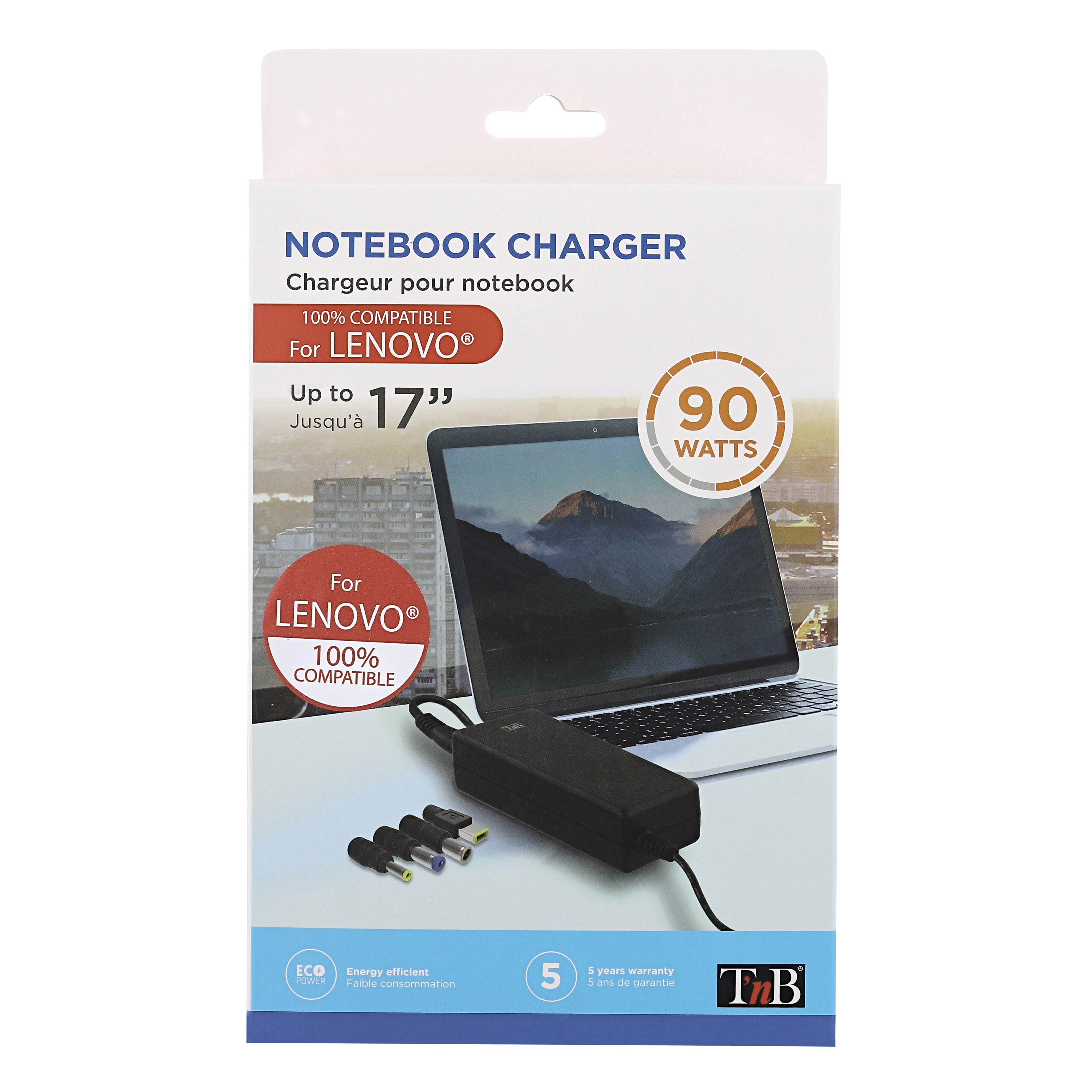 Chargeur 90W pour notebook LENOVO®3