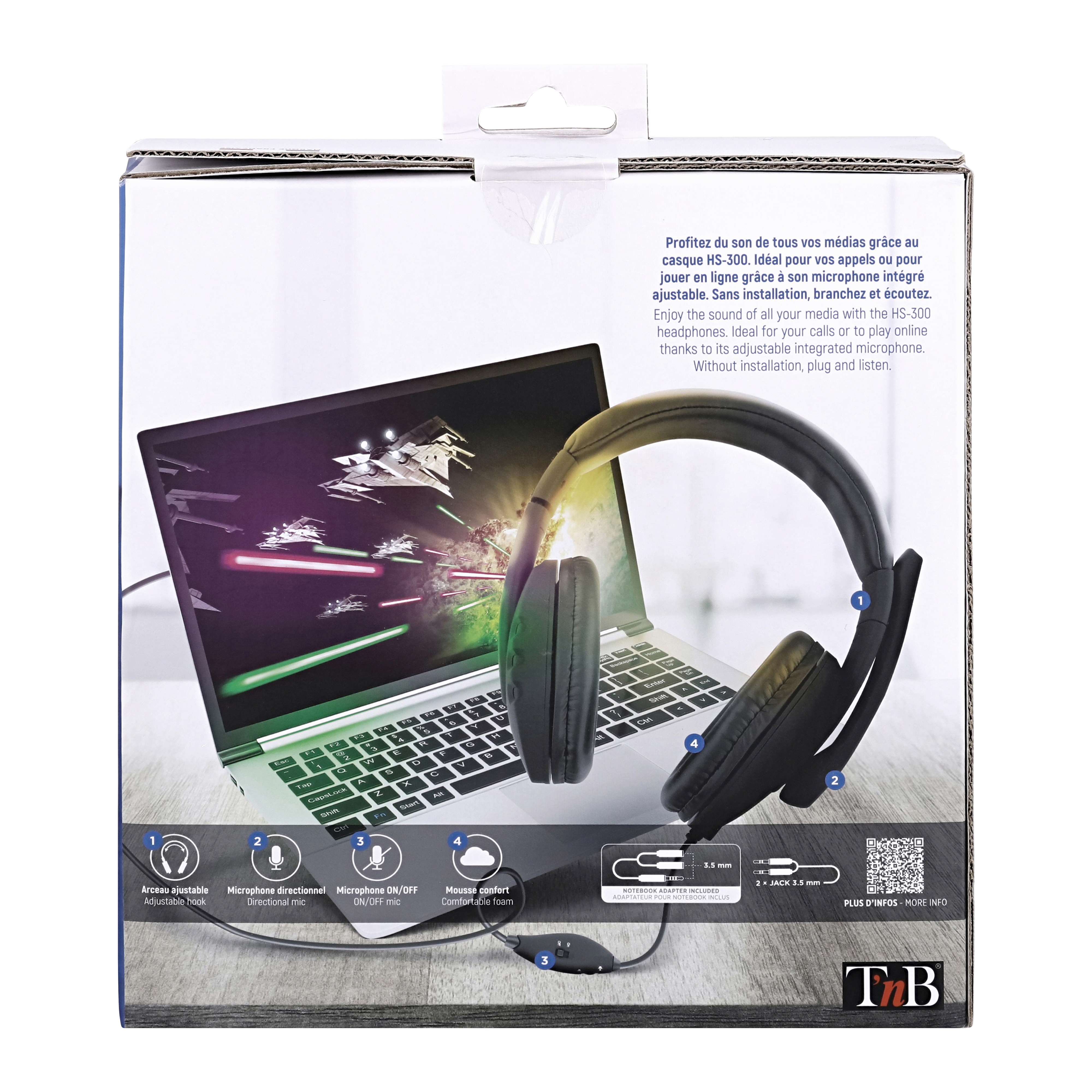 HS-300 Multimedia Wired Headset8