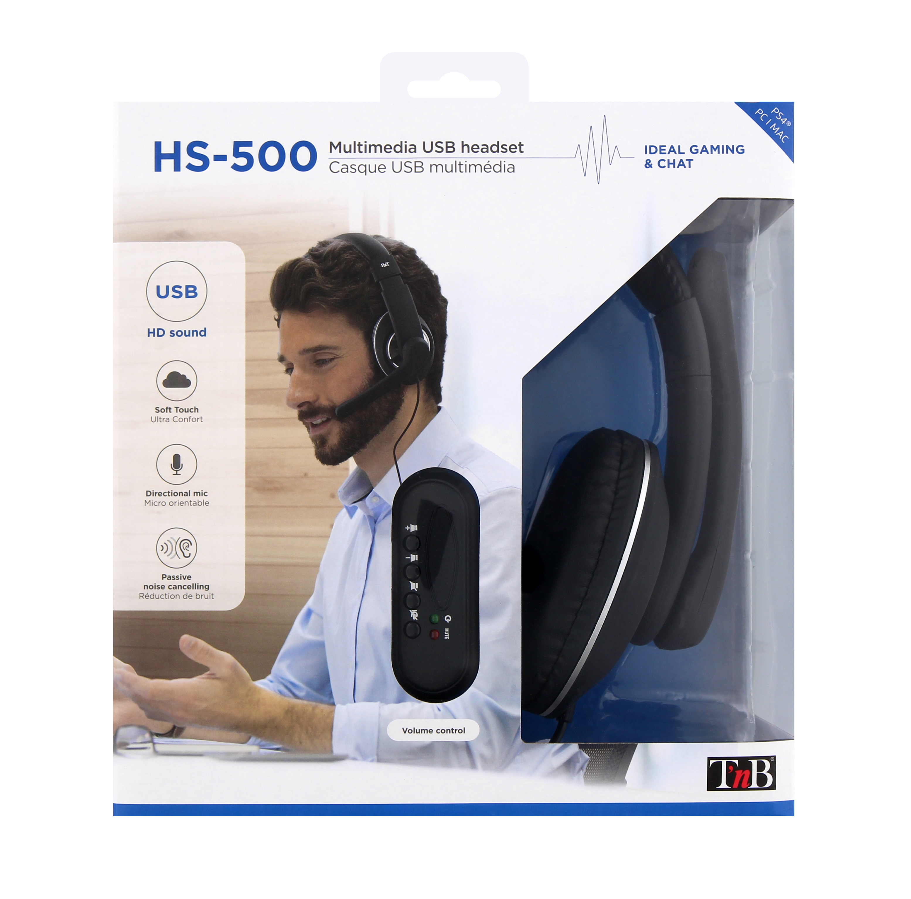 HS-500 Multimedia Wired Headset5