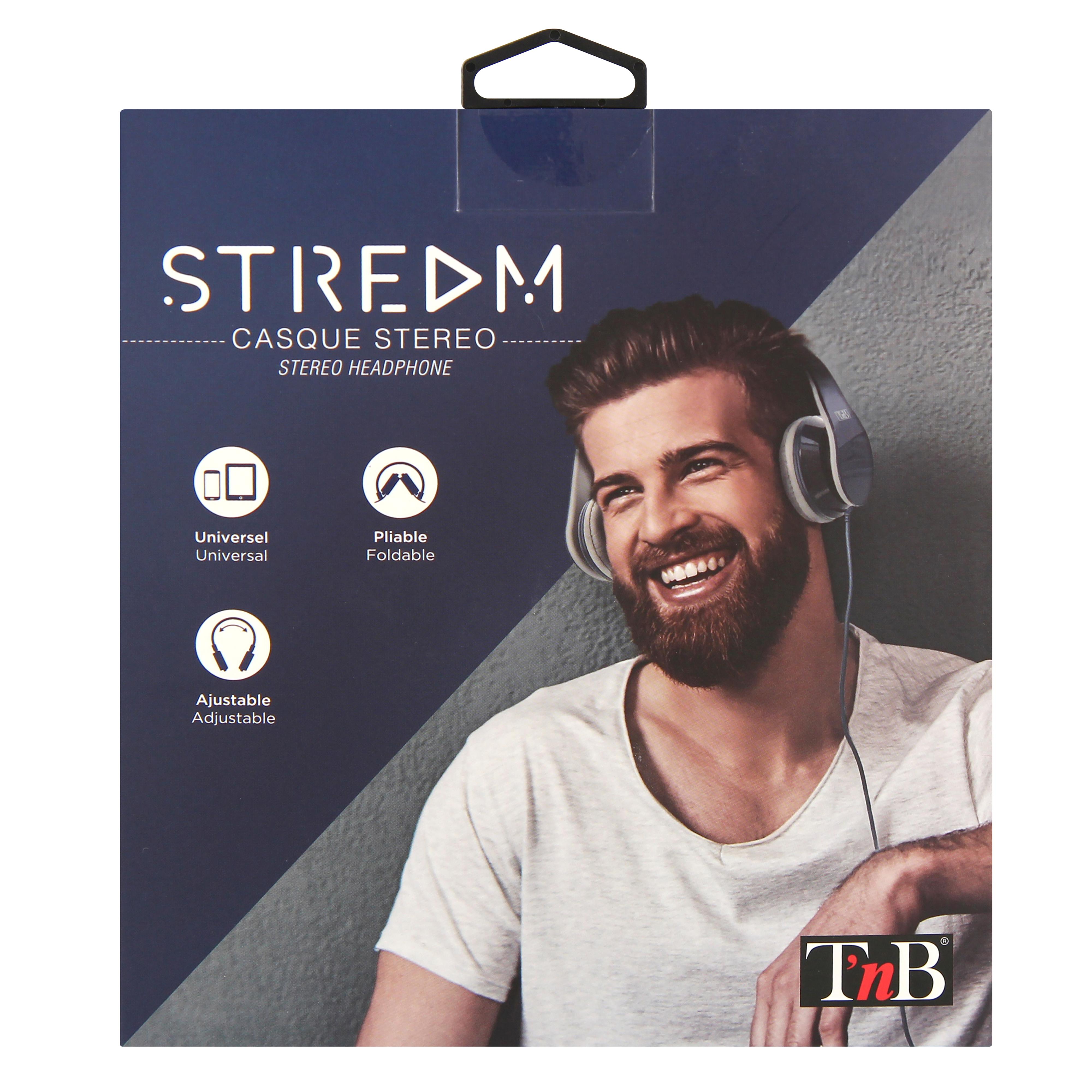 Casque filaire STREAM jack 3,5mm bleu6