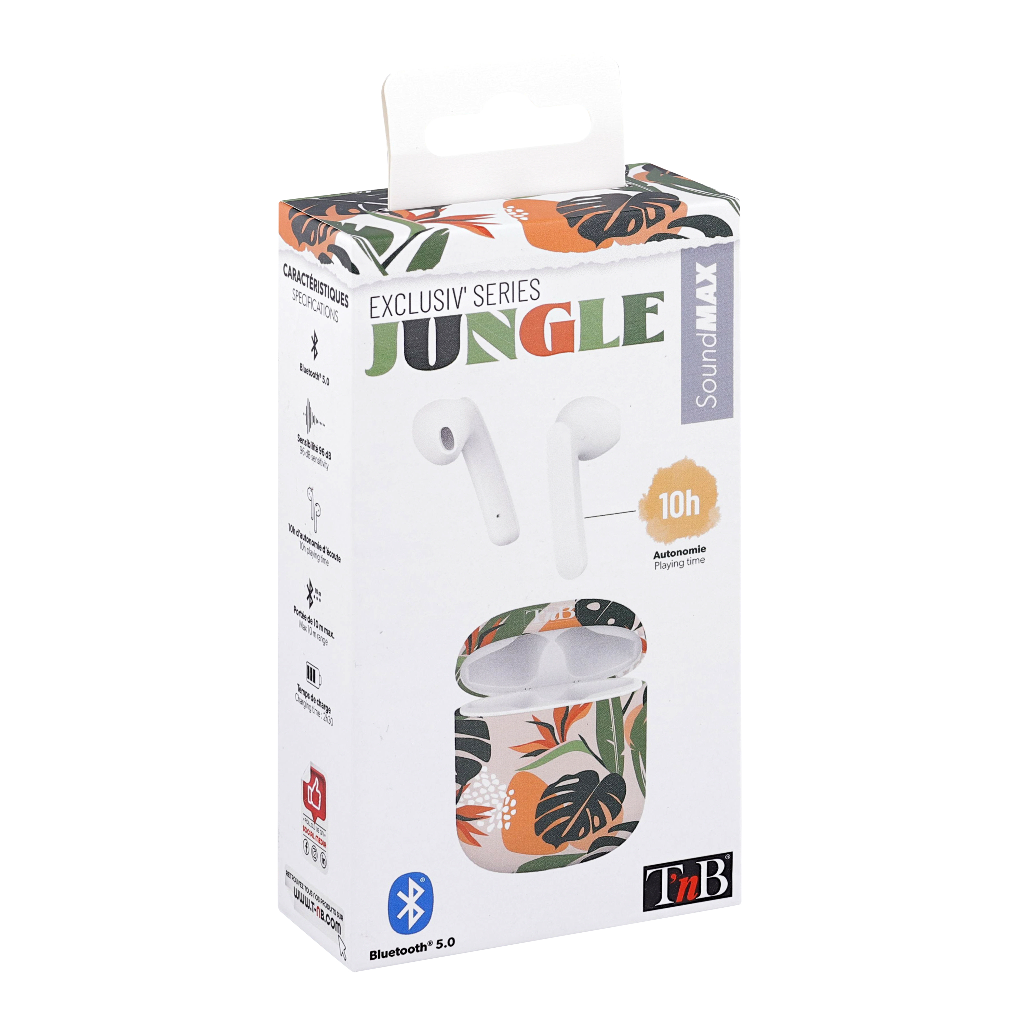 Ecouteurs TWS Jungle, collection Exclusiv'4