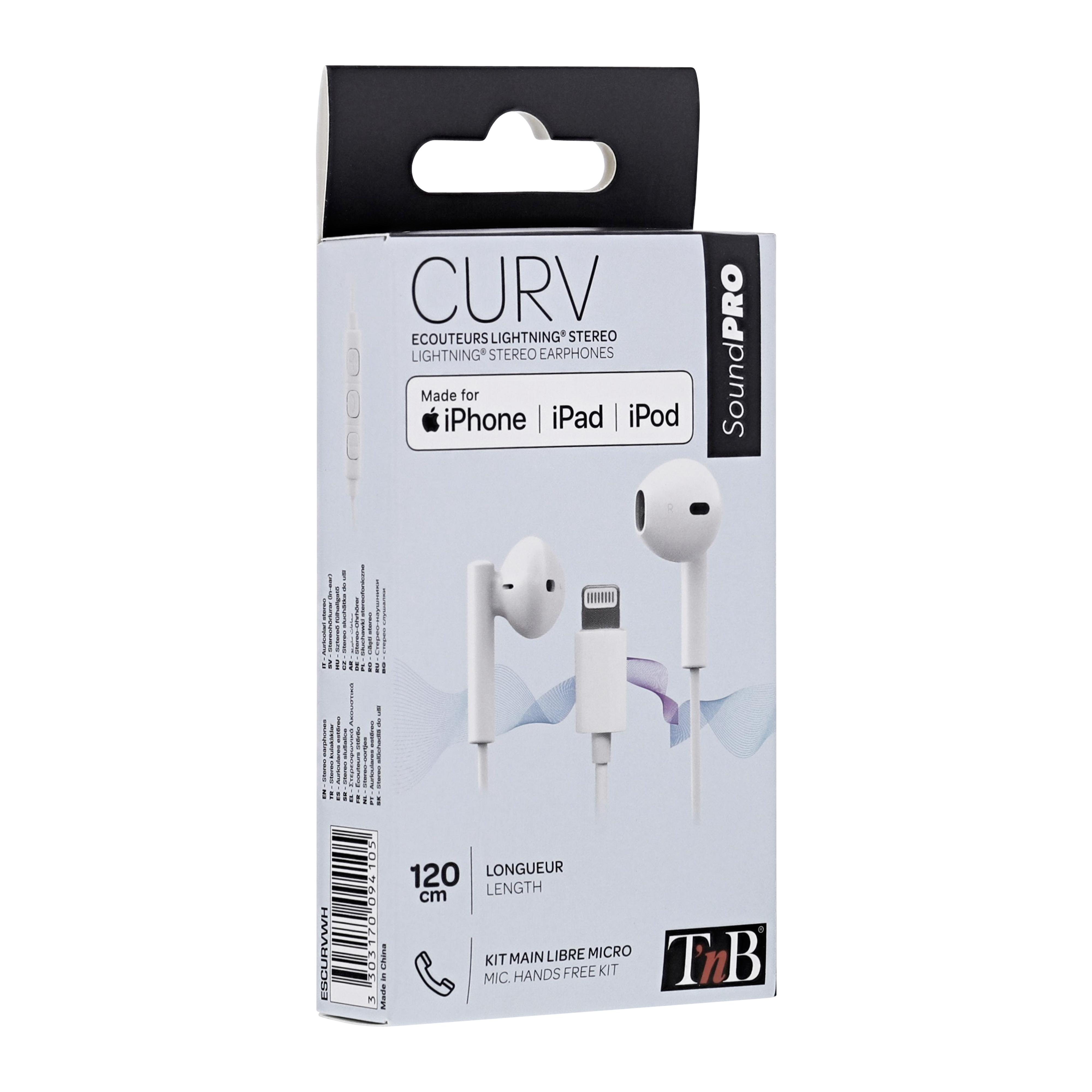 CURV Lightning Wired Headphones3