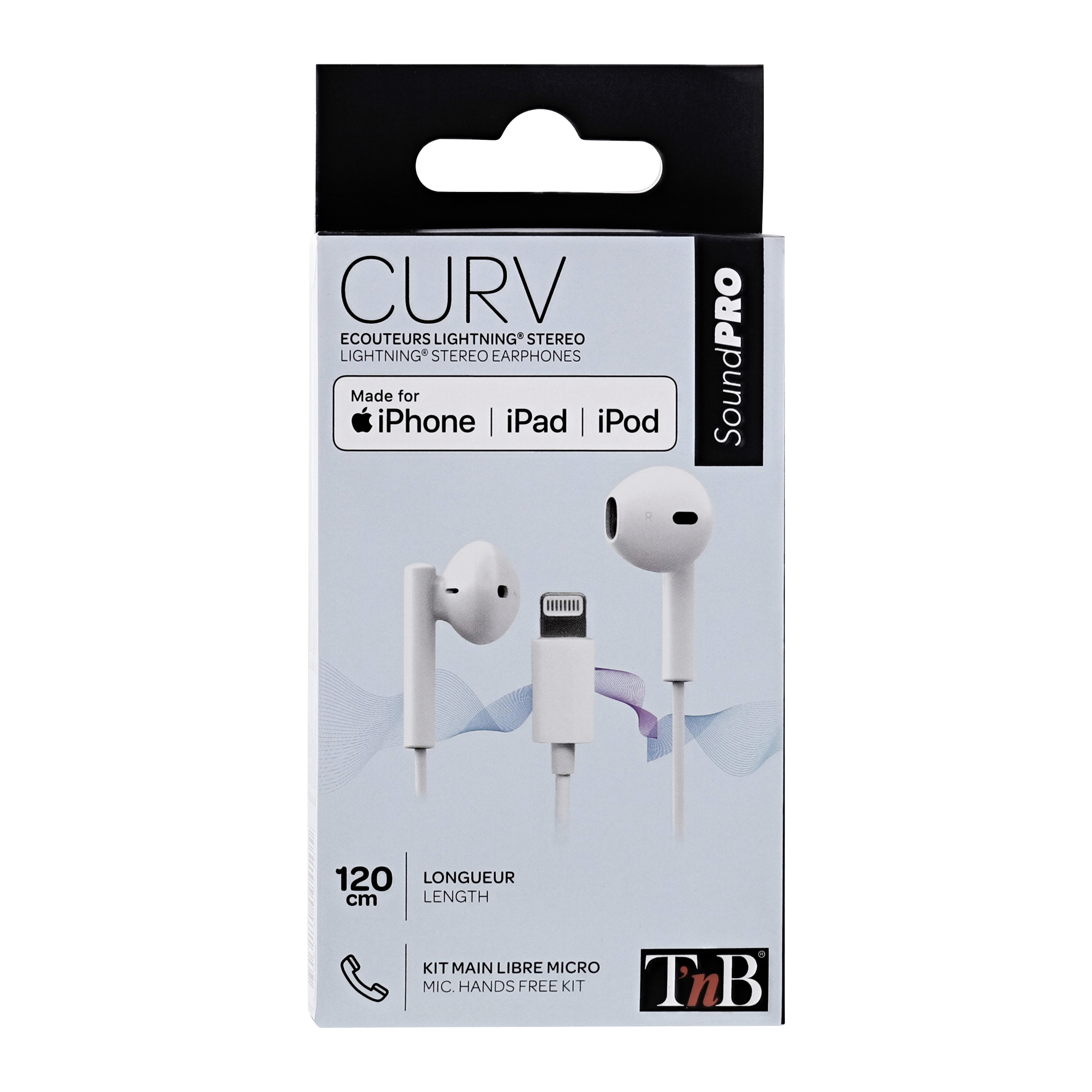 CURV Lightning Wired Headphones4