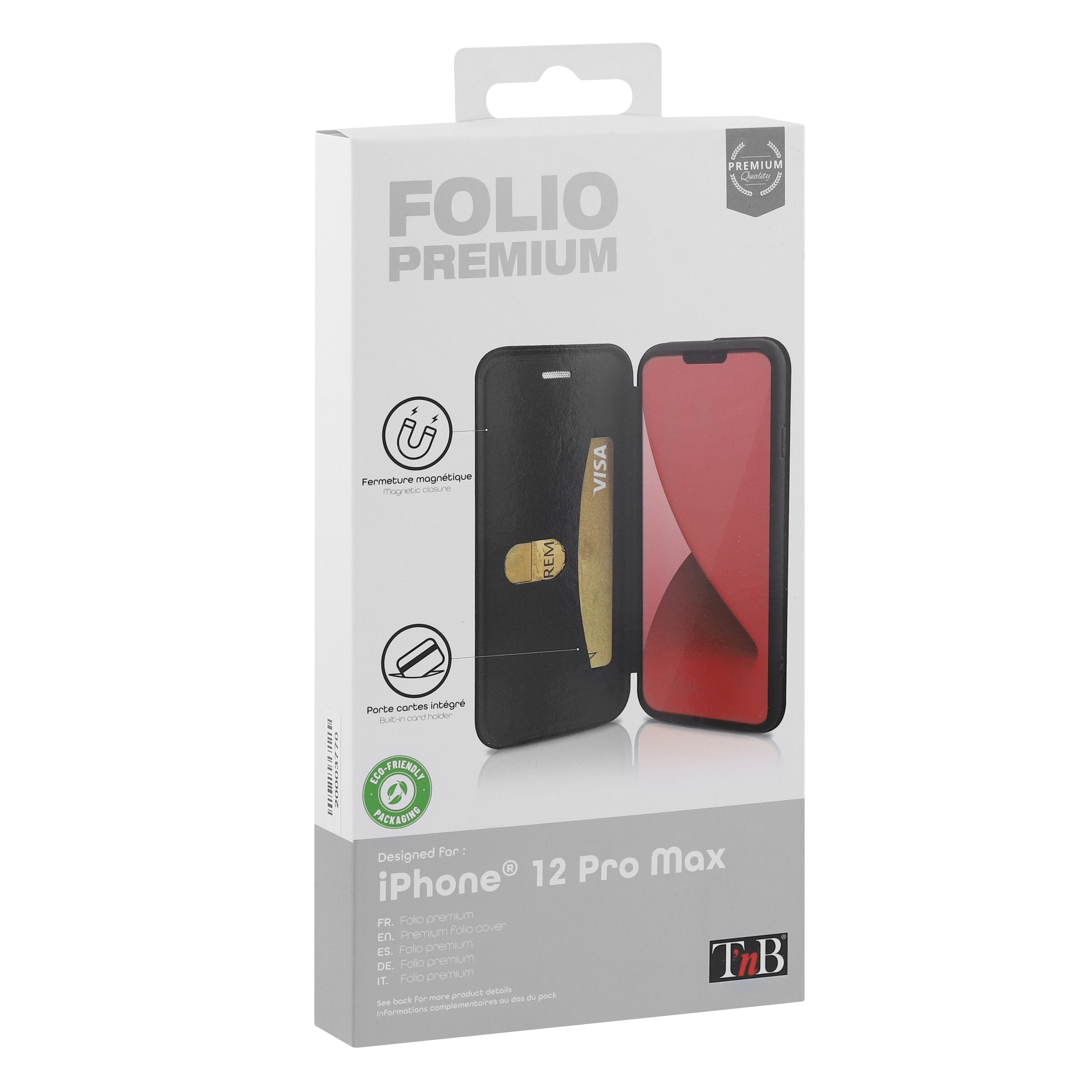 Premium folio case for iPhone 12 Pro Max.2