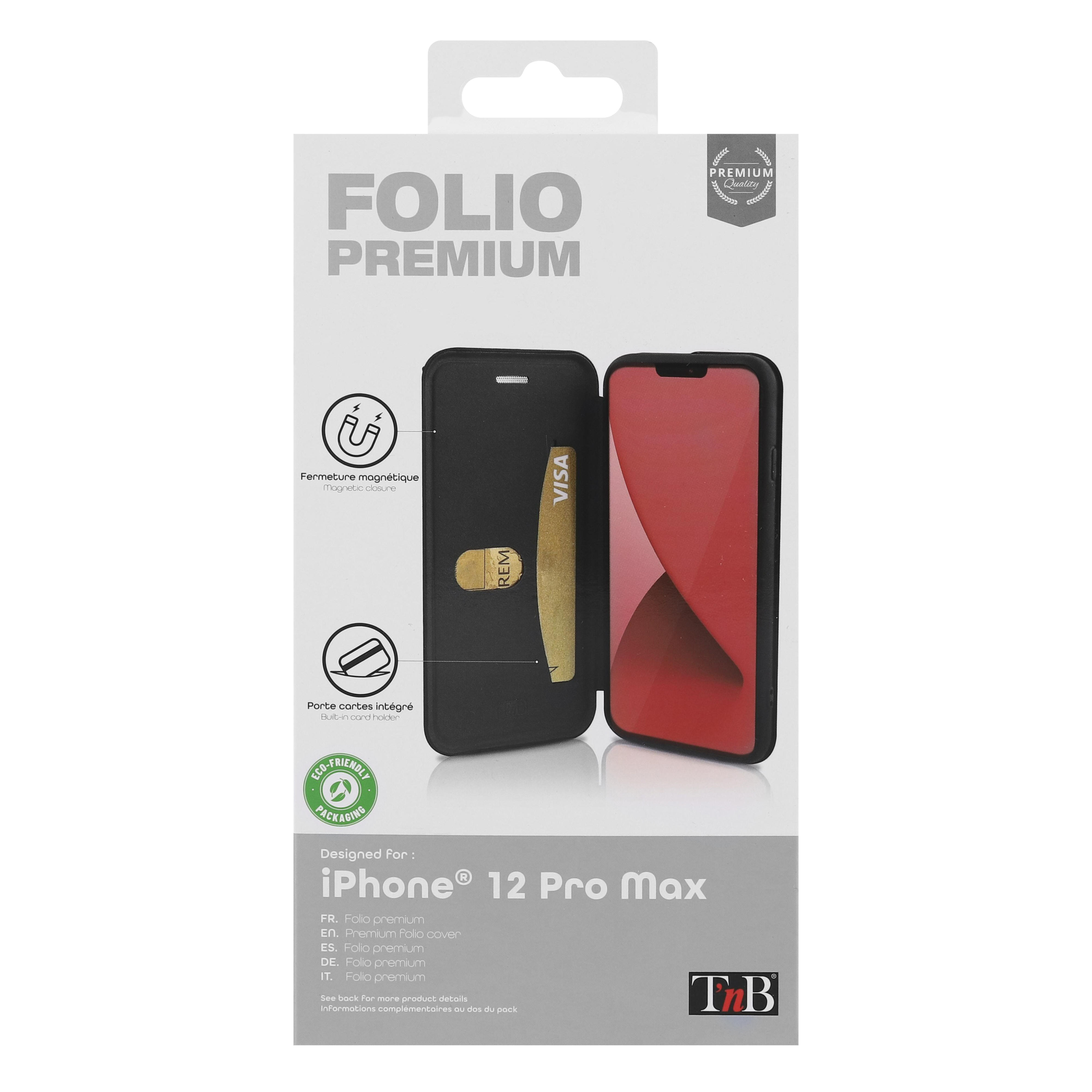 Premium folio case for iPhone 12 Pro Max.3