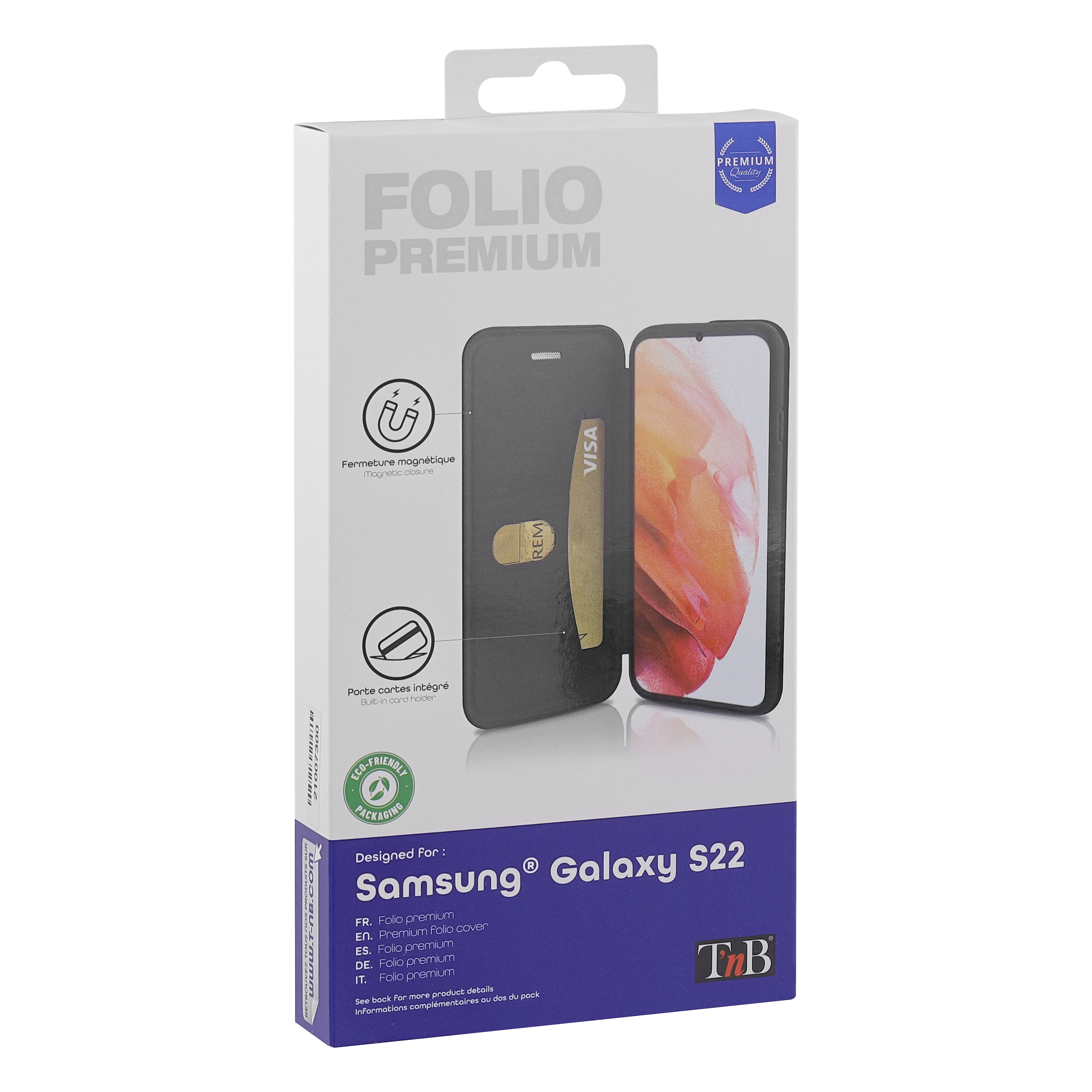 Etui folio premium pour Samsung Galaxy S224