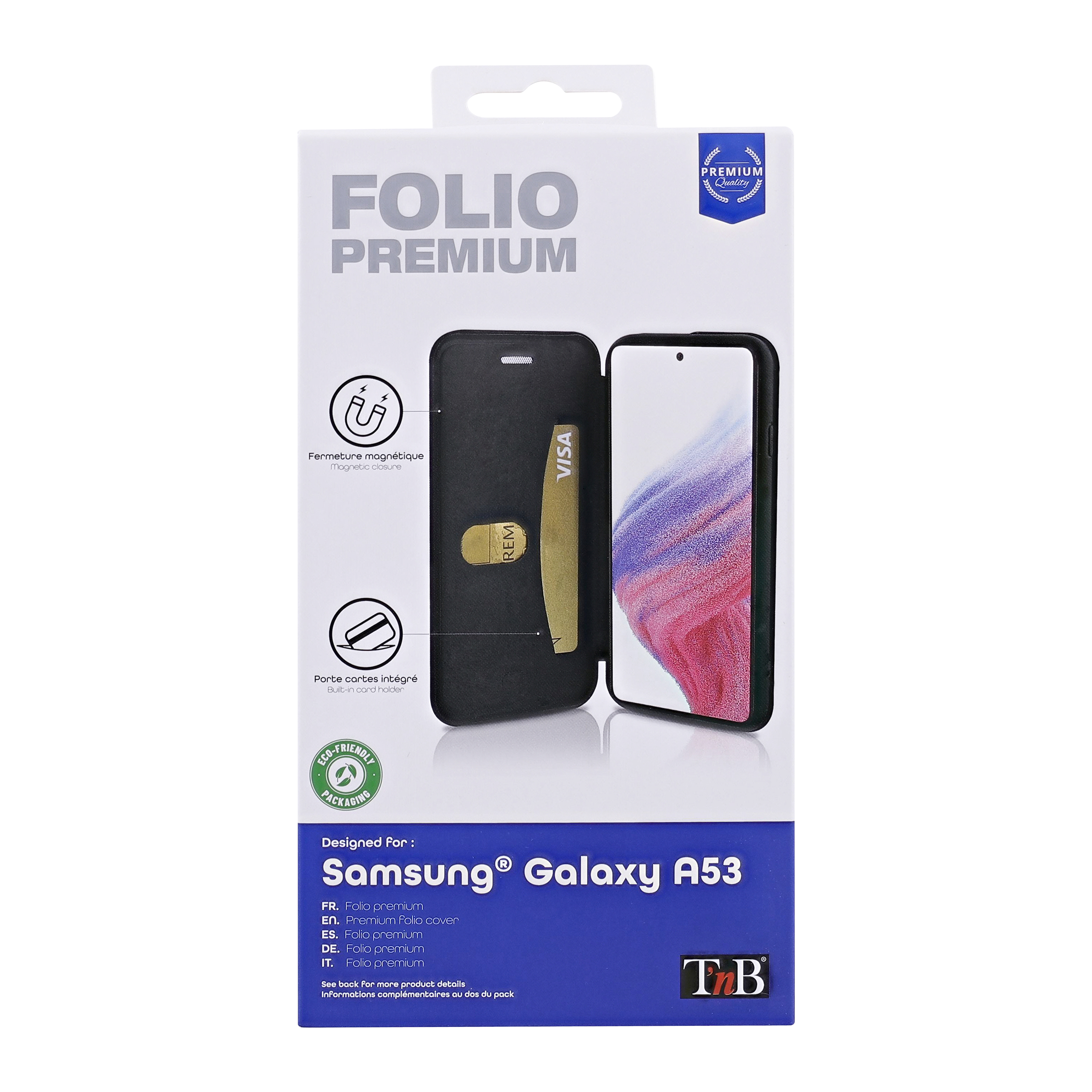 Etui folio premium pour Samsung Galaxy A533