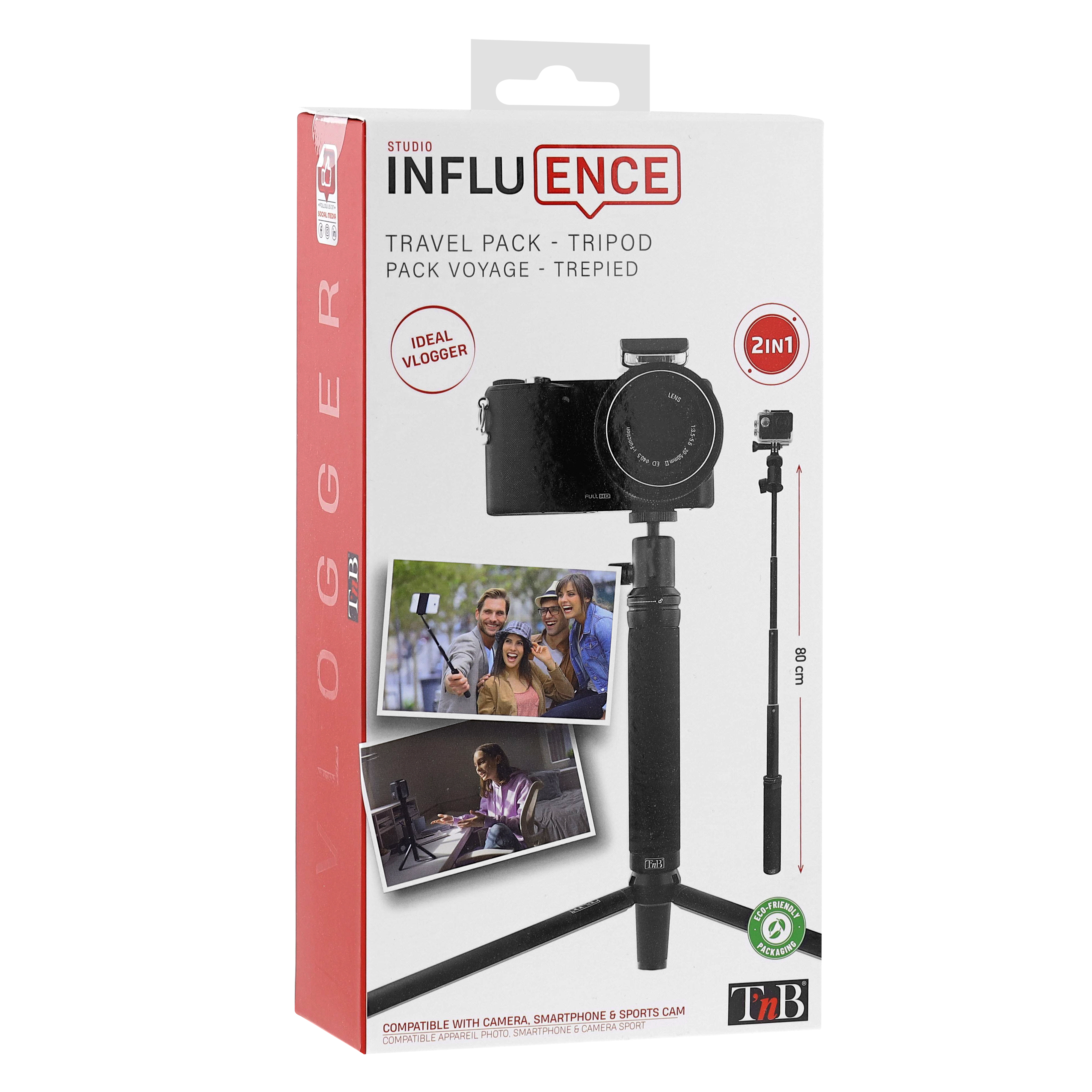 4 in 1 Tripod Travel Pack - INFLUENCE7