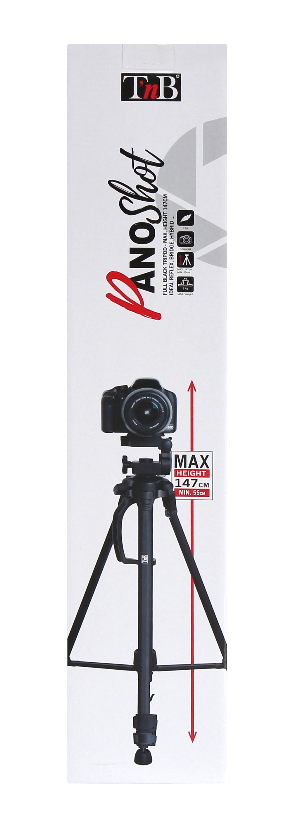 PANORAMIC SHOT TRIPOD - BLACK9