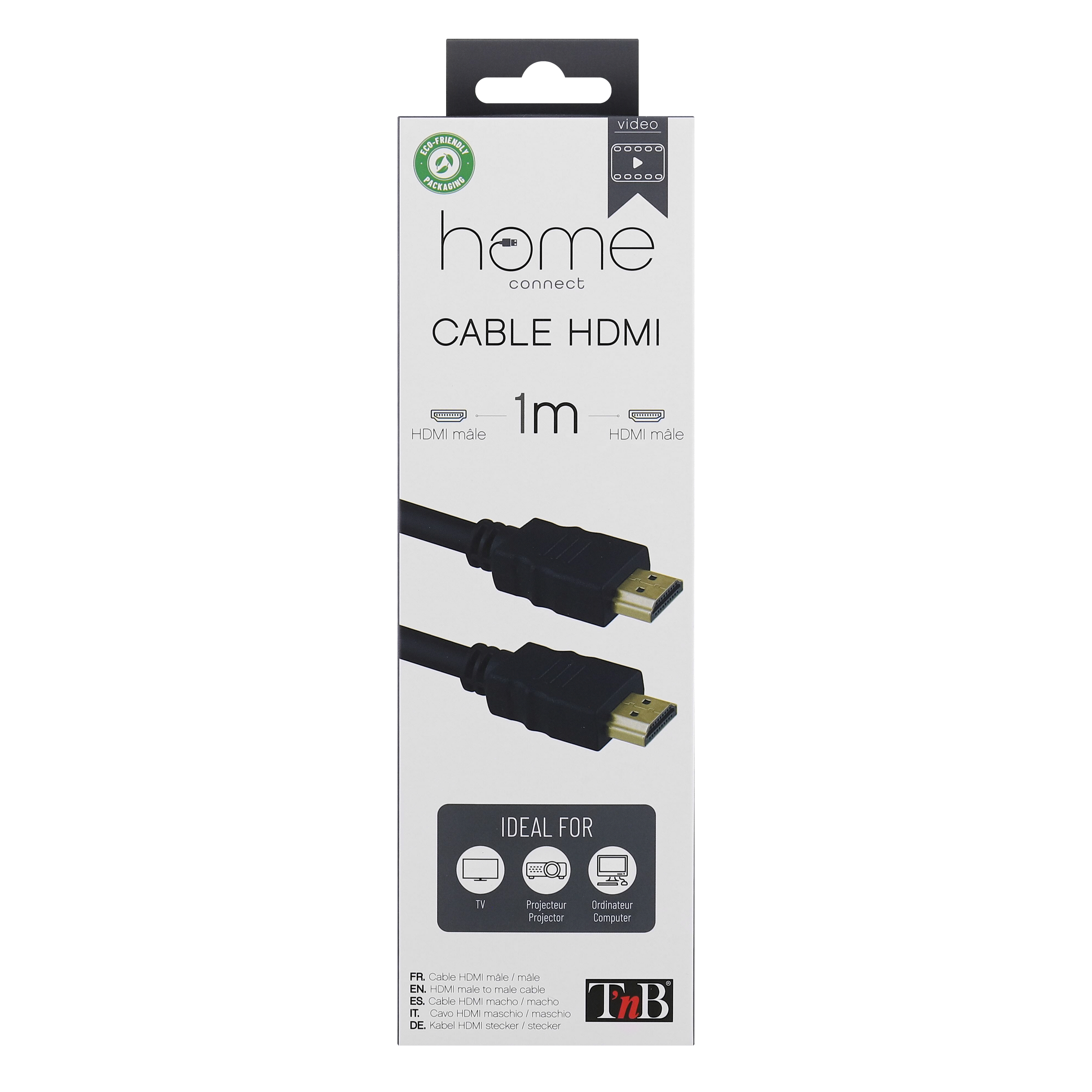 Câble HDMI mâle / HDMI mâle 1m5