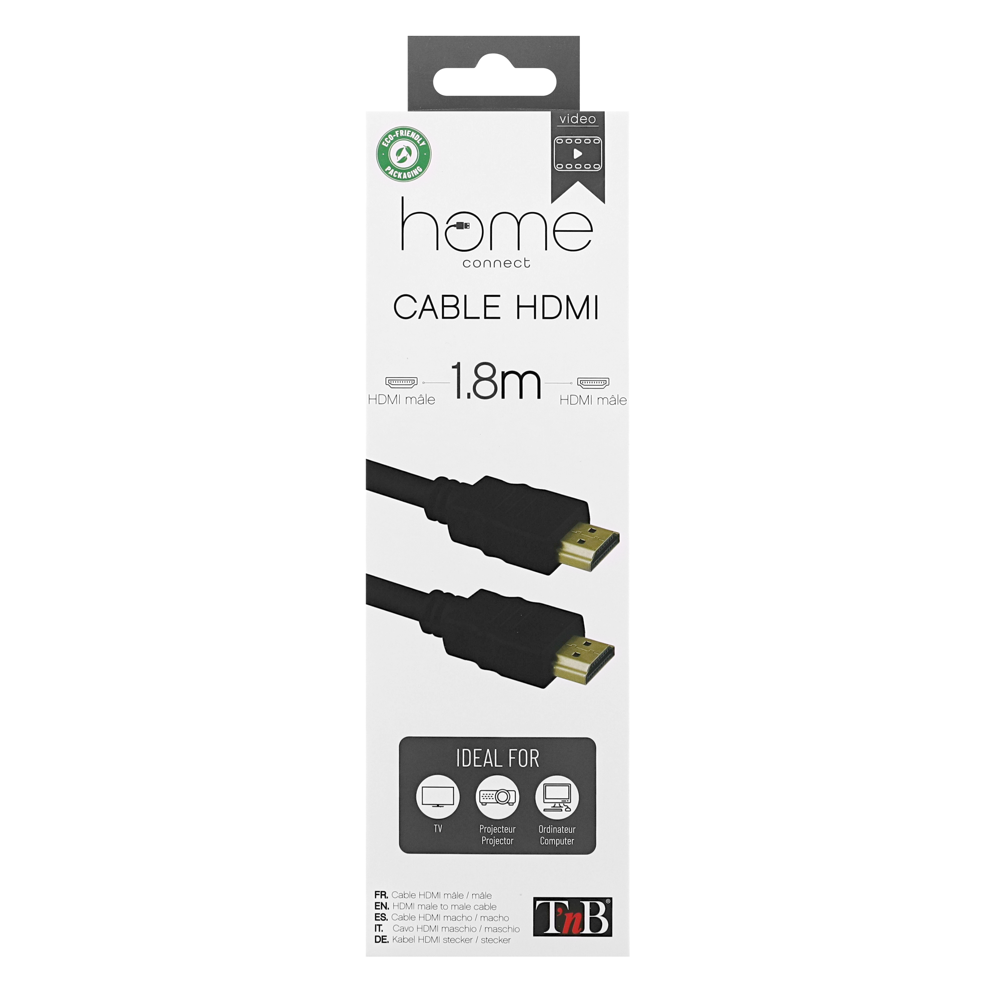 Cable HDMI macho / HDMI macho 1,8m5