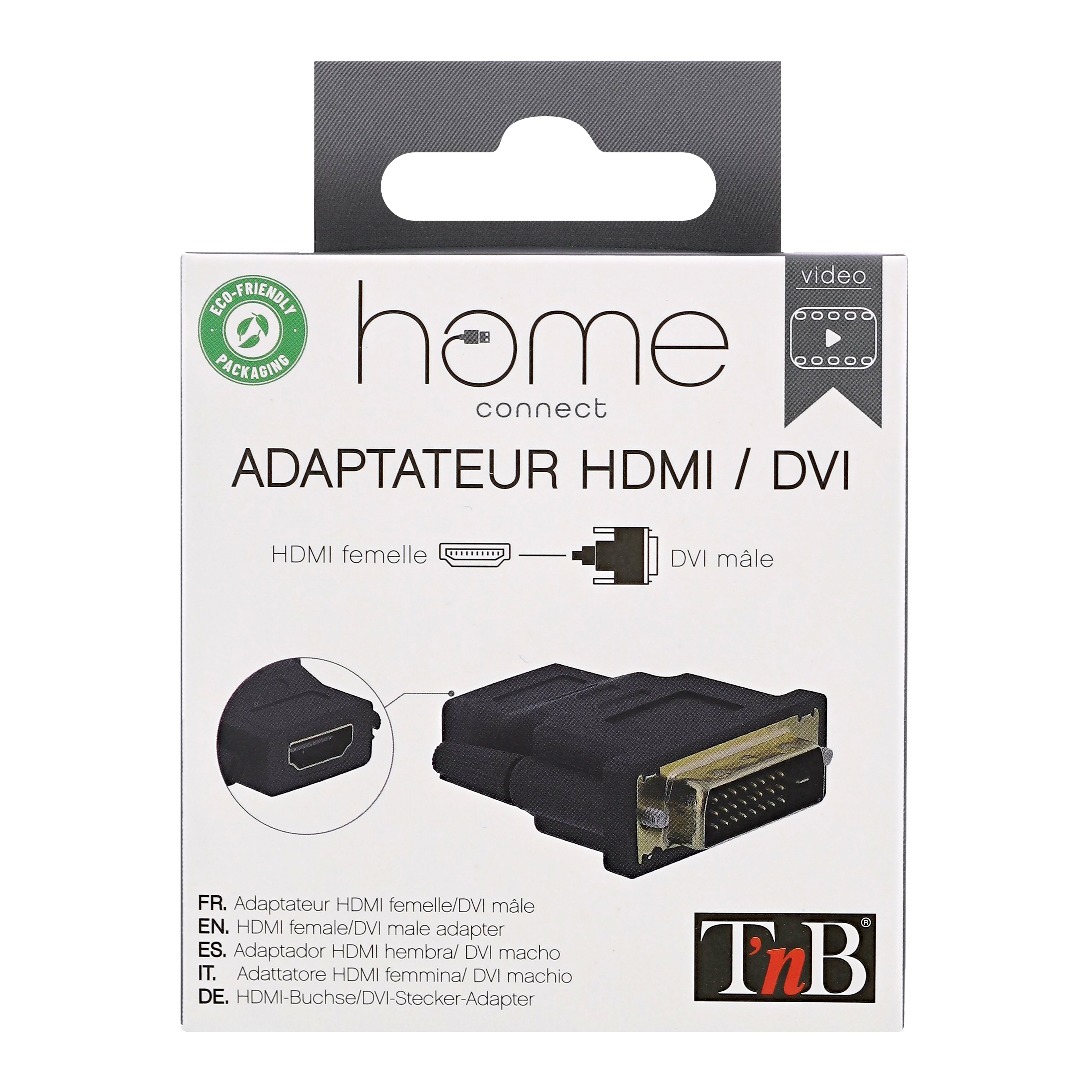 HDMI F / DVI M adapter4