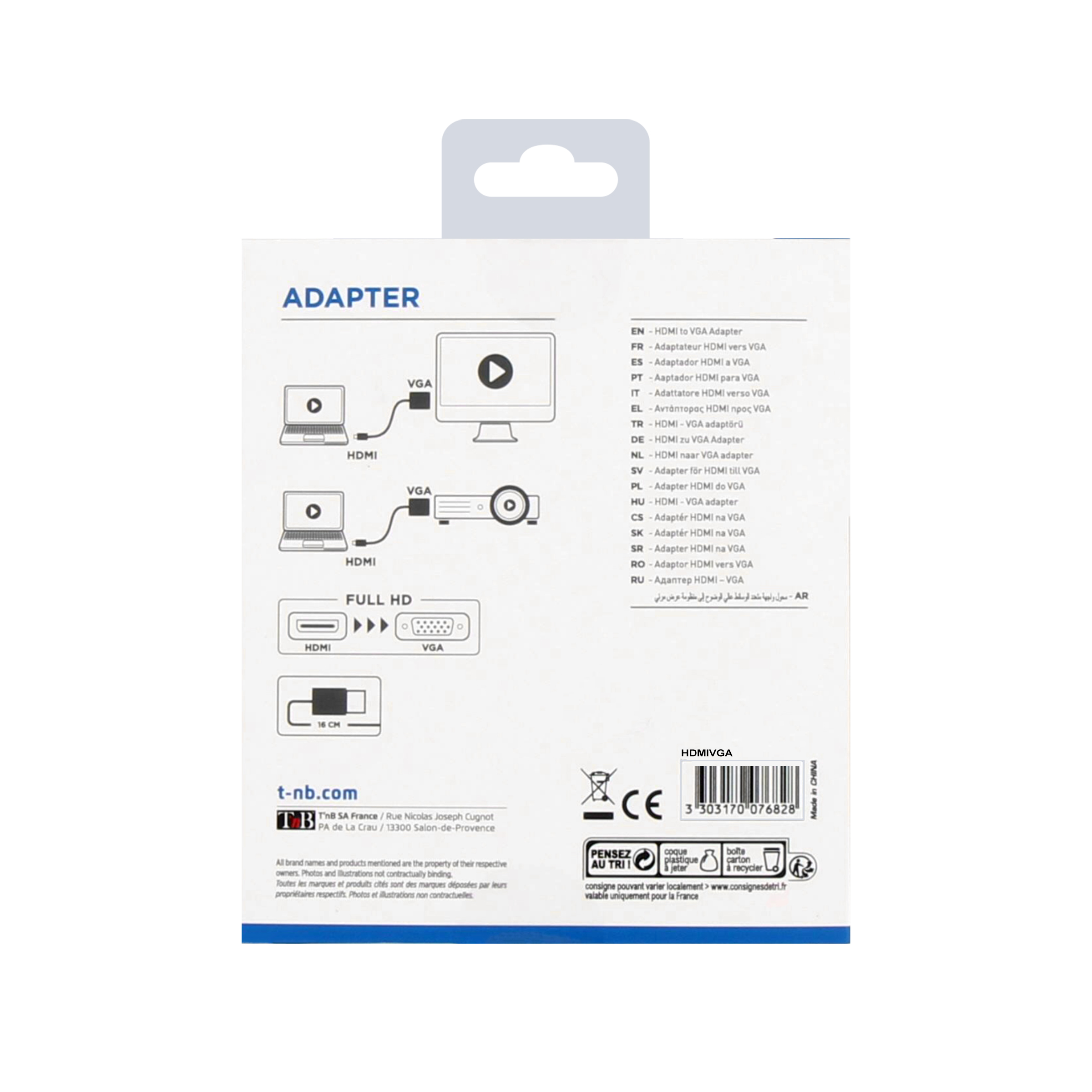 Adaptateur HDMI vers VGA4