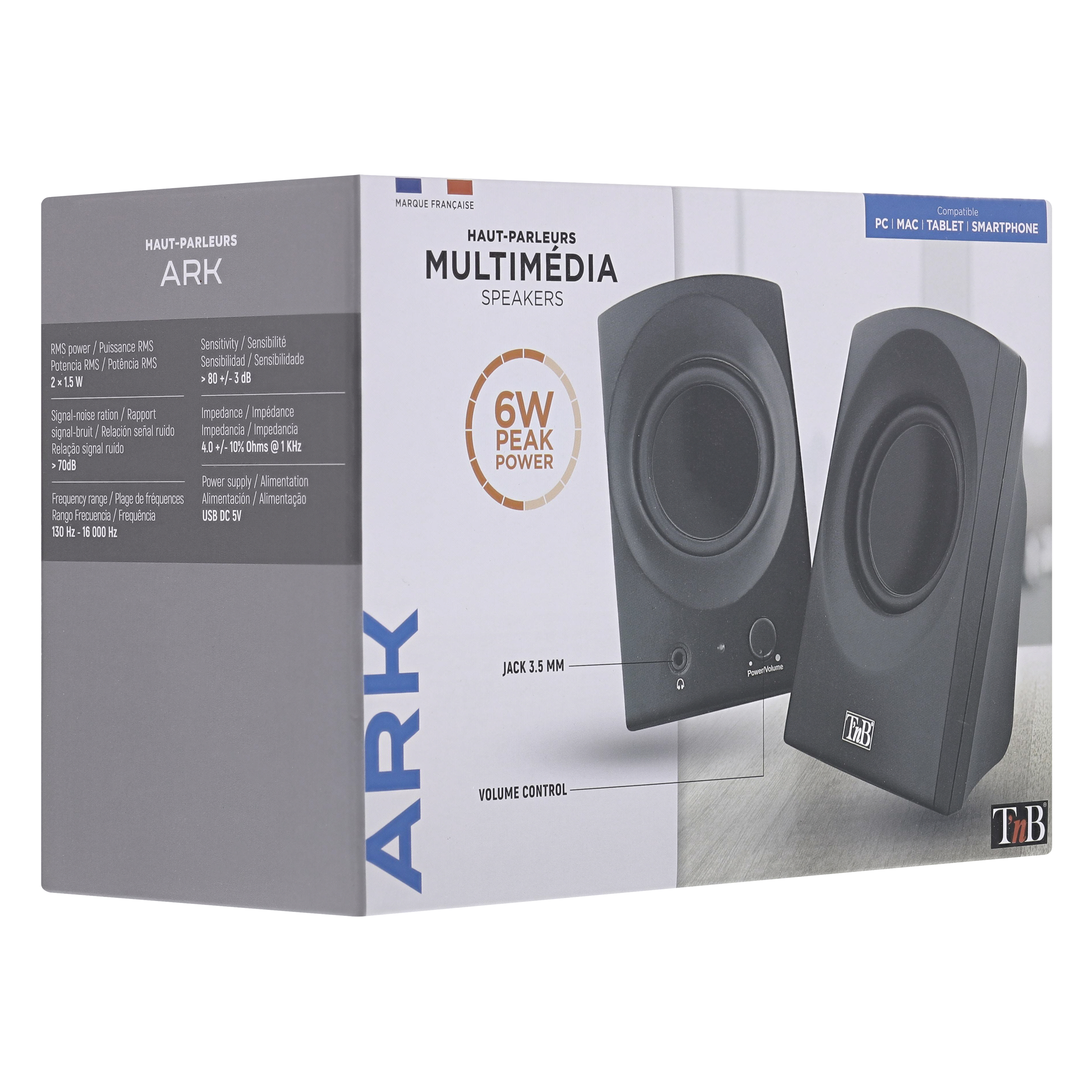 ARK 2.0 Black Speakers5