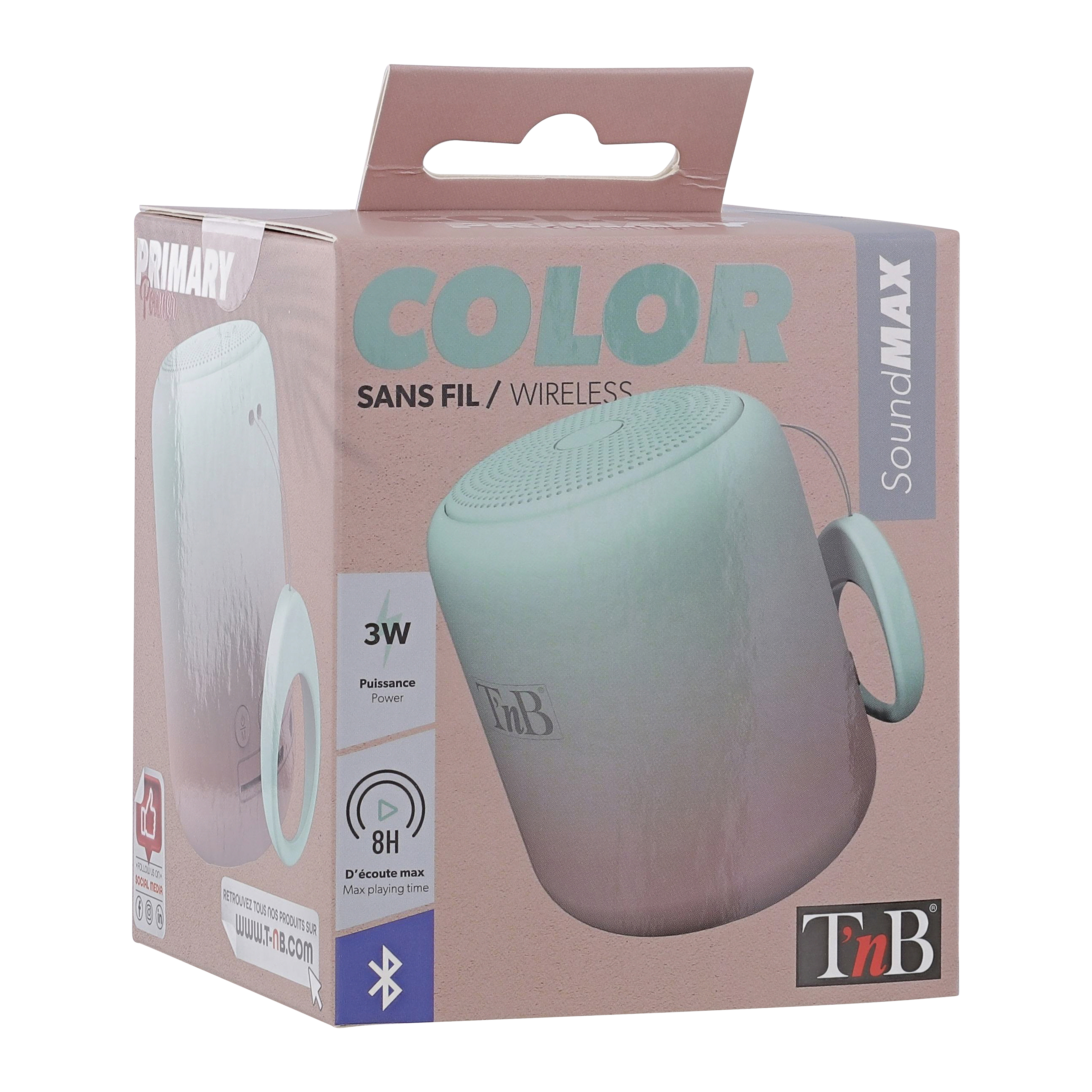 Enceinte sans fil COLOR vert4