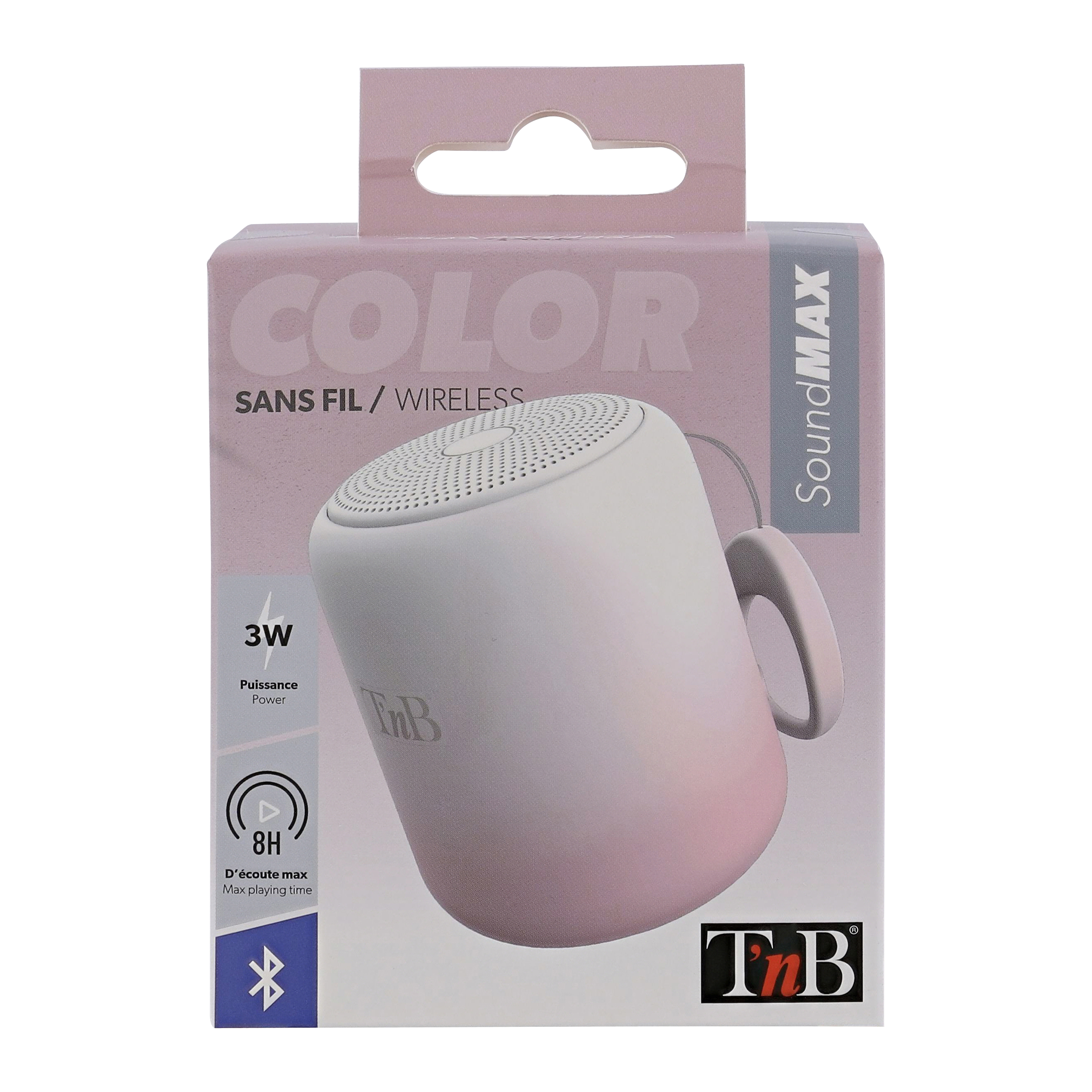 Enceinte sans fil COLOR Rose5