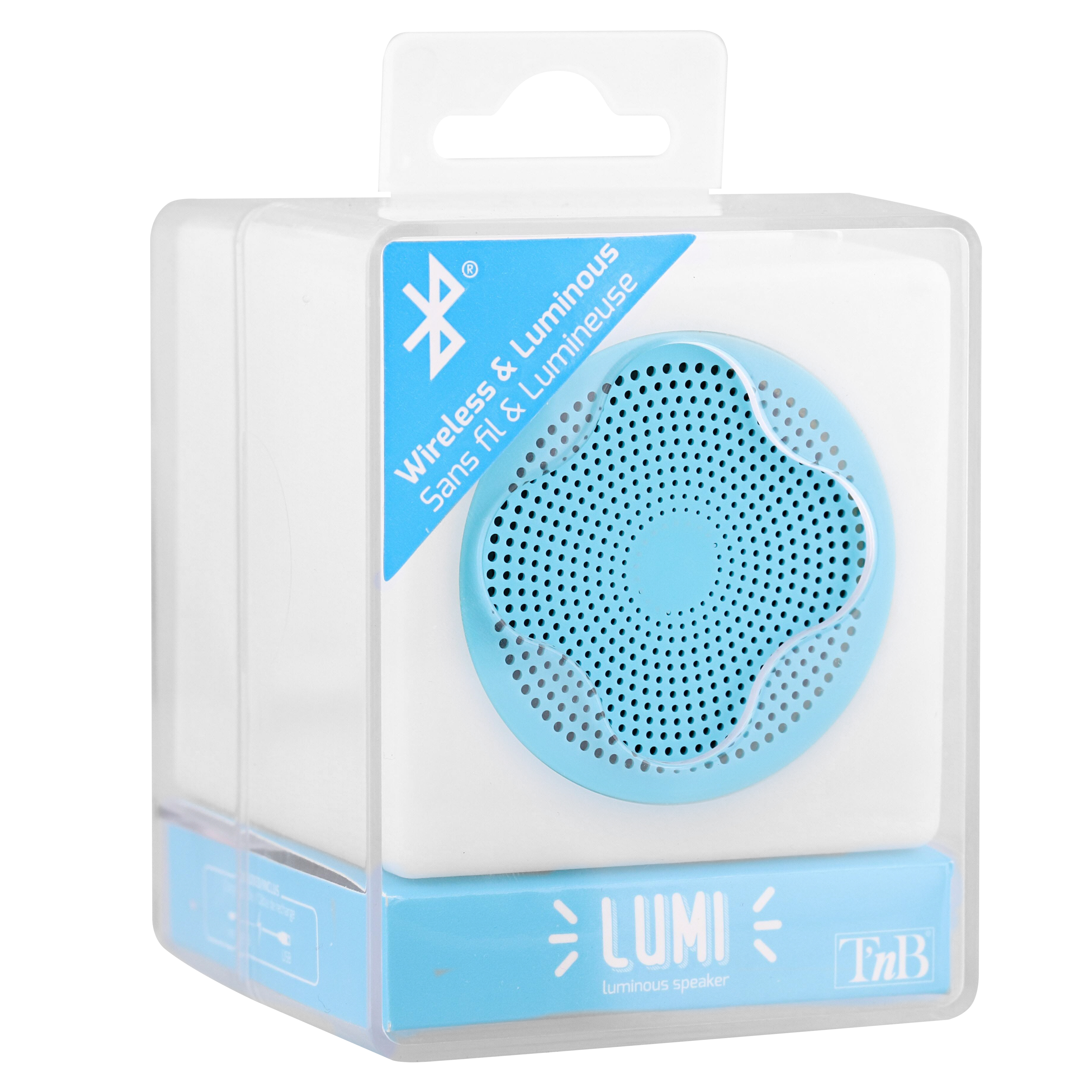 LUMI LED blue wireless speaker4