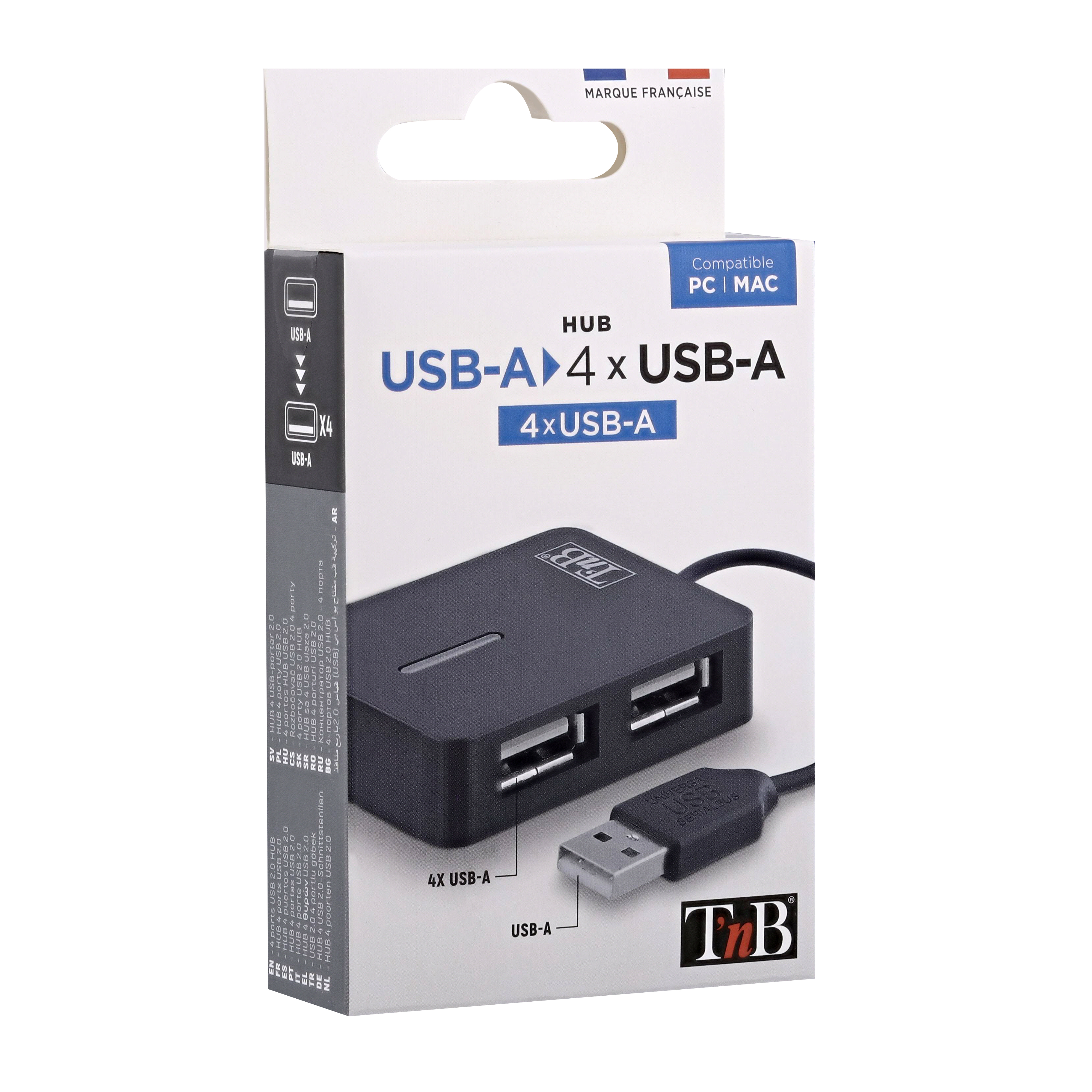 Hub USB-A vers 4x USB-A3