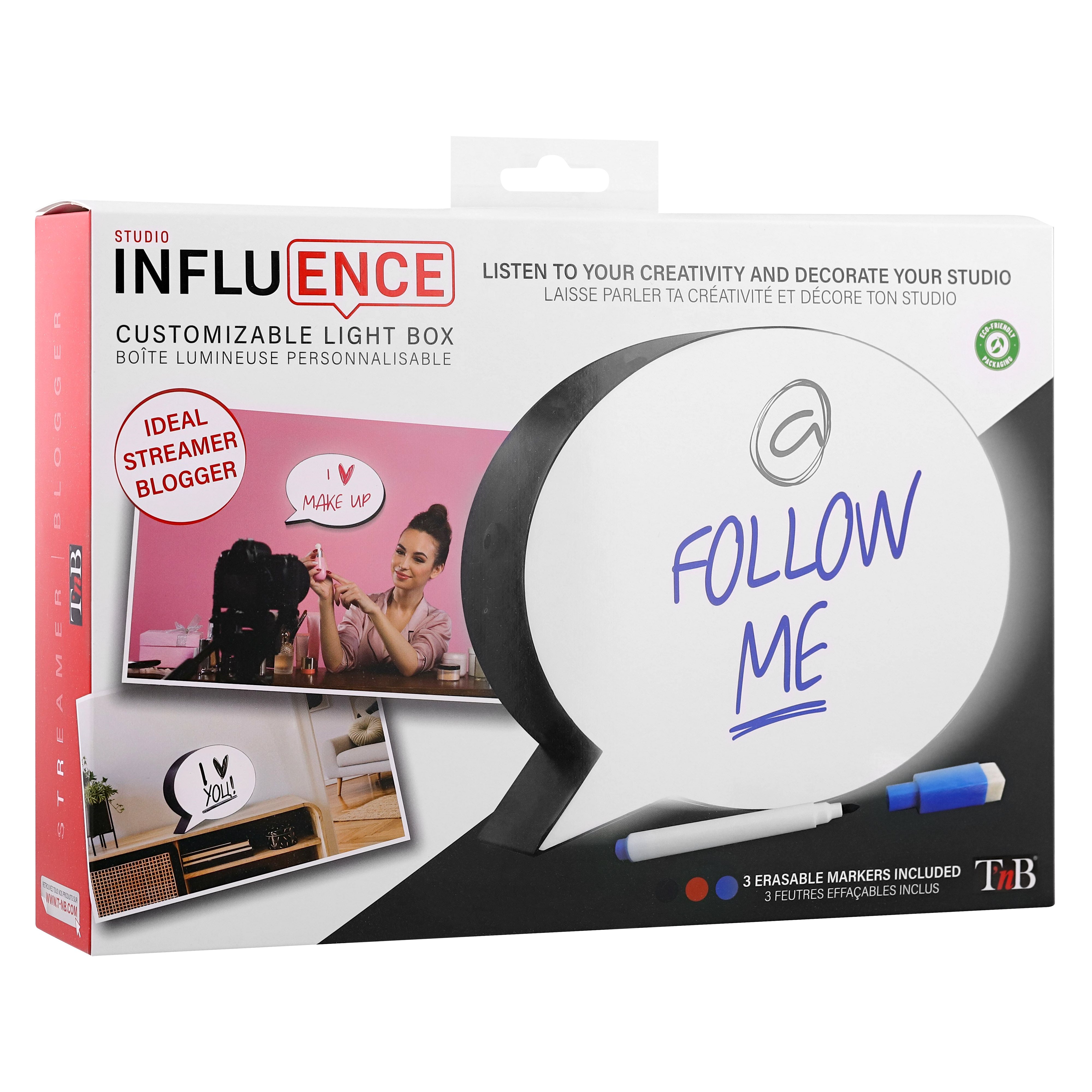 Customizable light box - INFLUENCE3