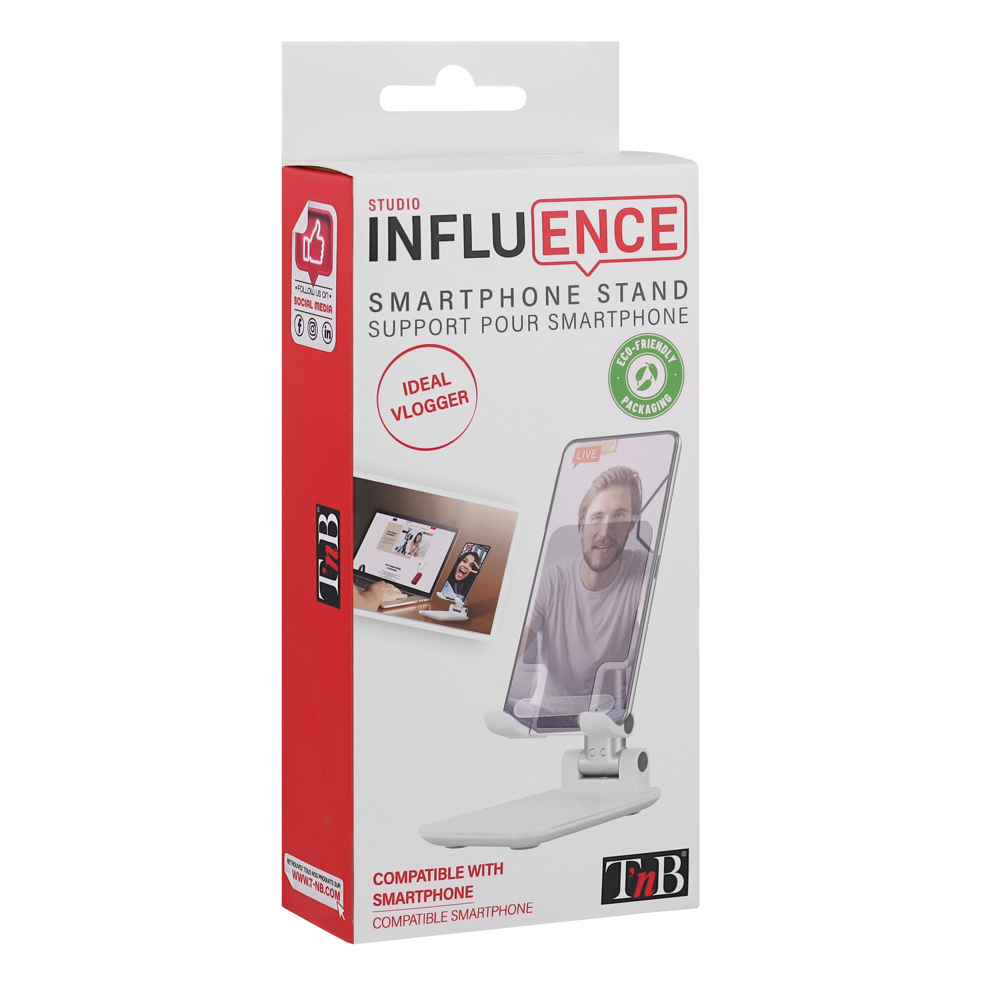 Support de smartphone de bureau pliable - INFLUENCE6