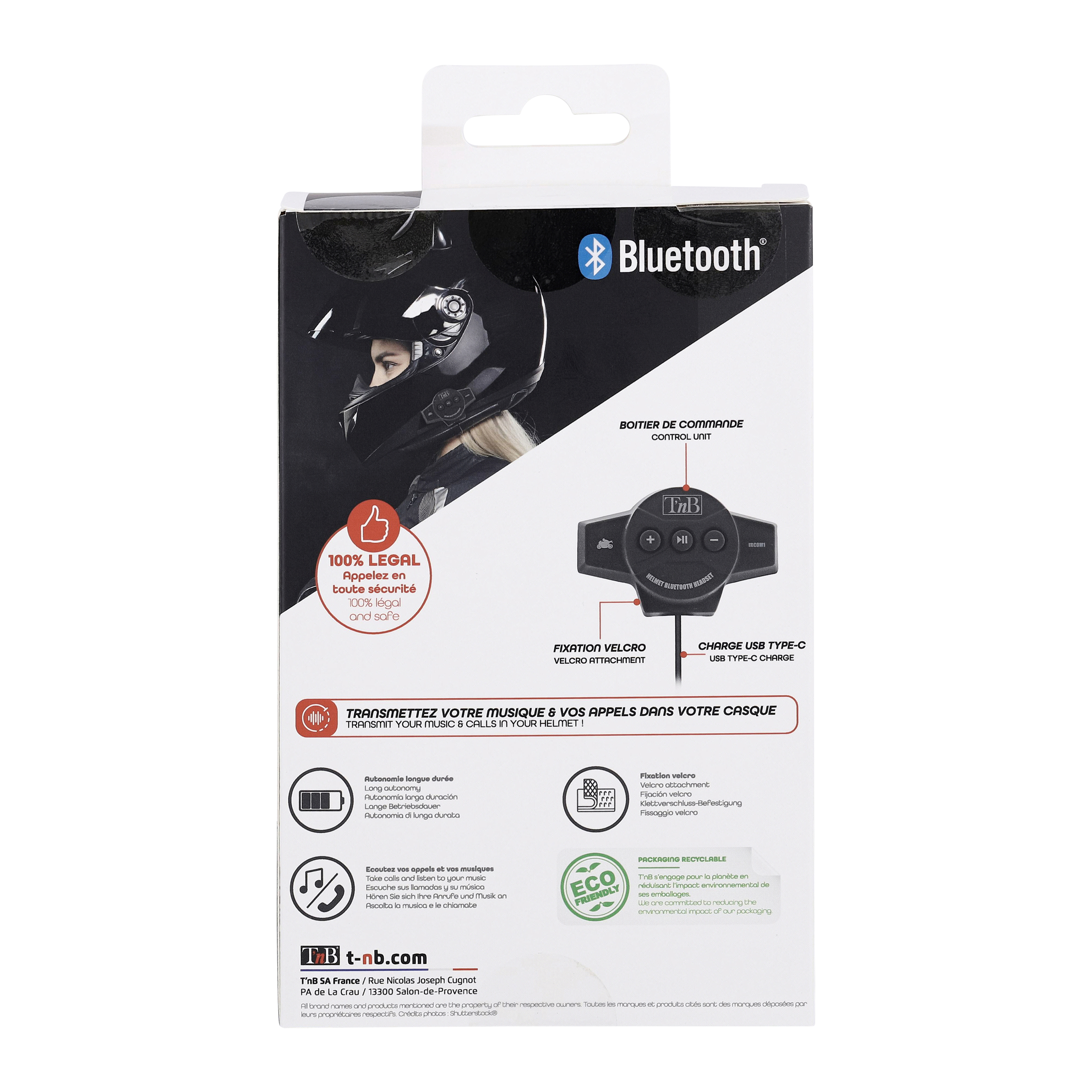 Kit mains libres Bluetooth INRIDE5