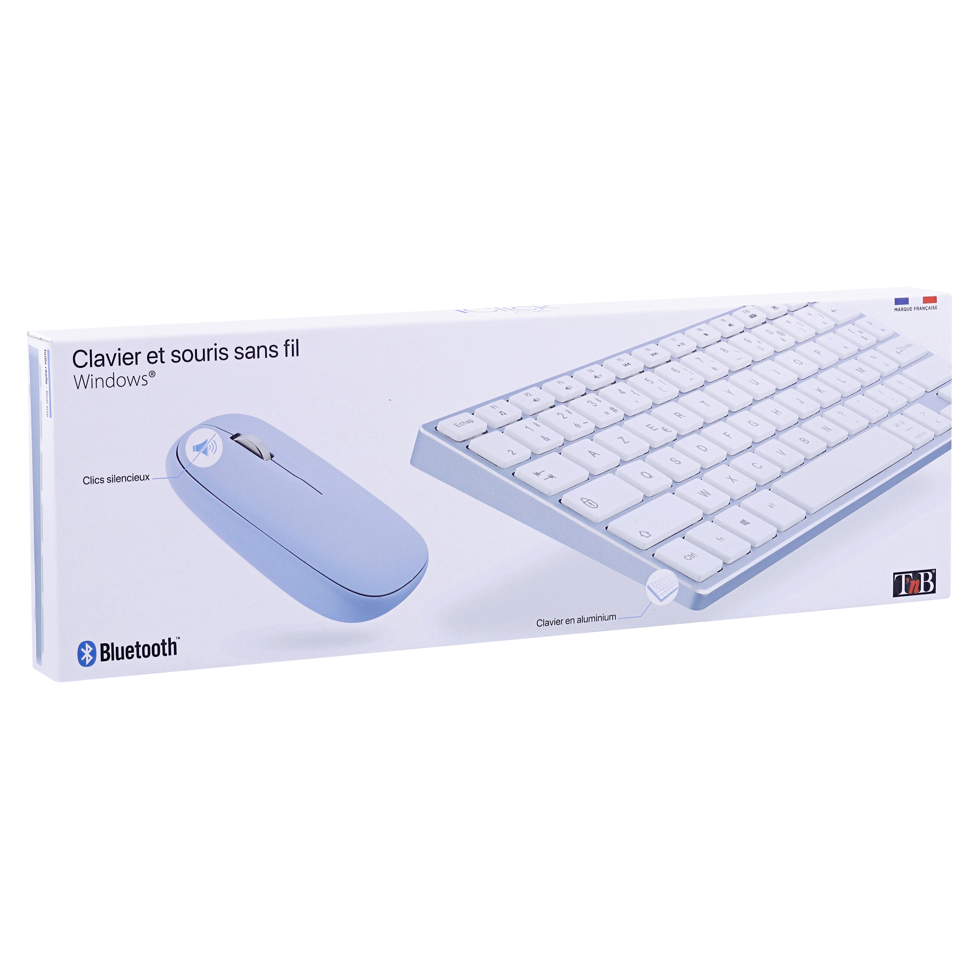 Clavier et souris Bluetooth iClick9