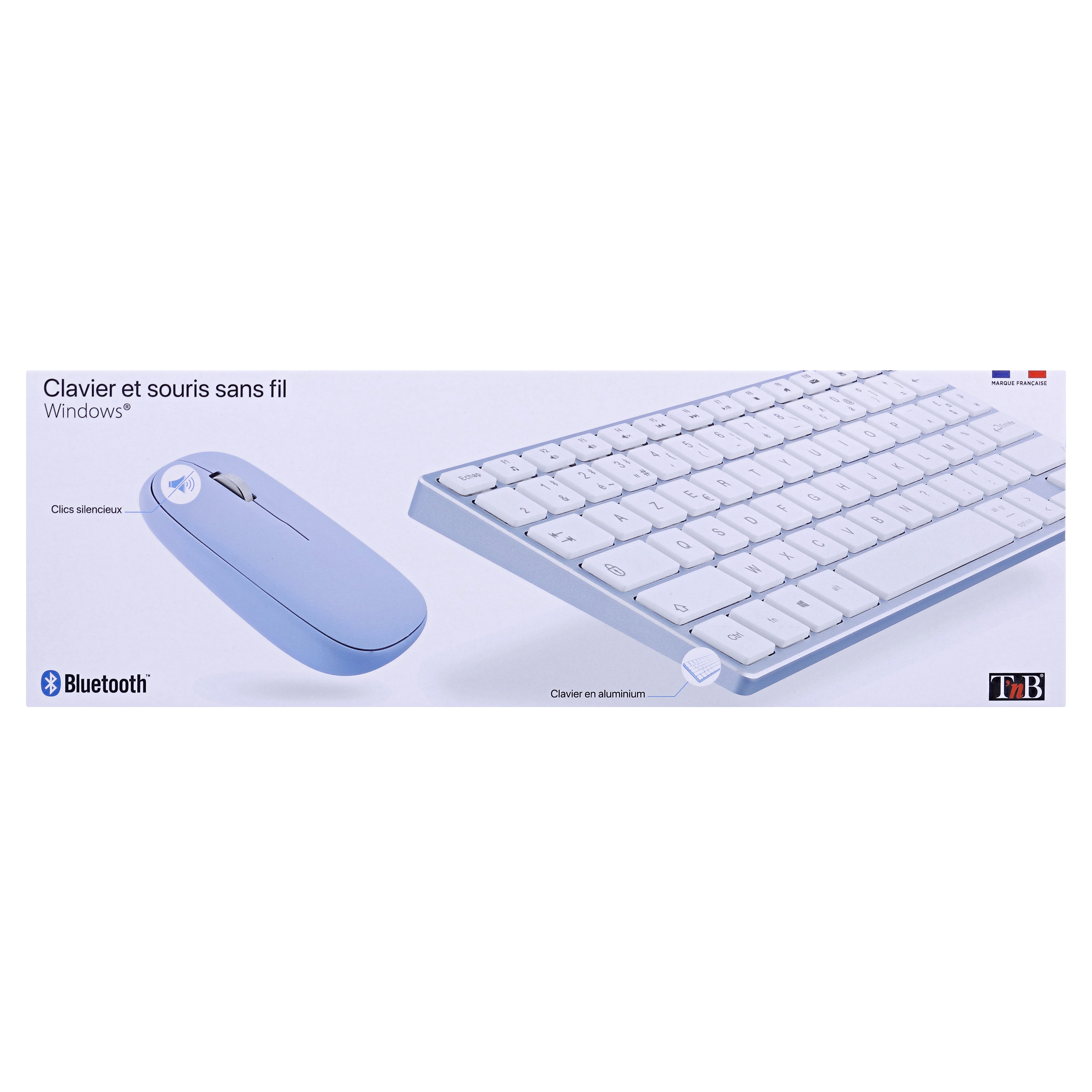 Clavier et souris Bluetooth iClick10