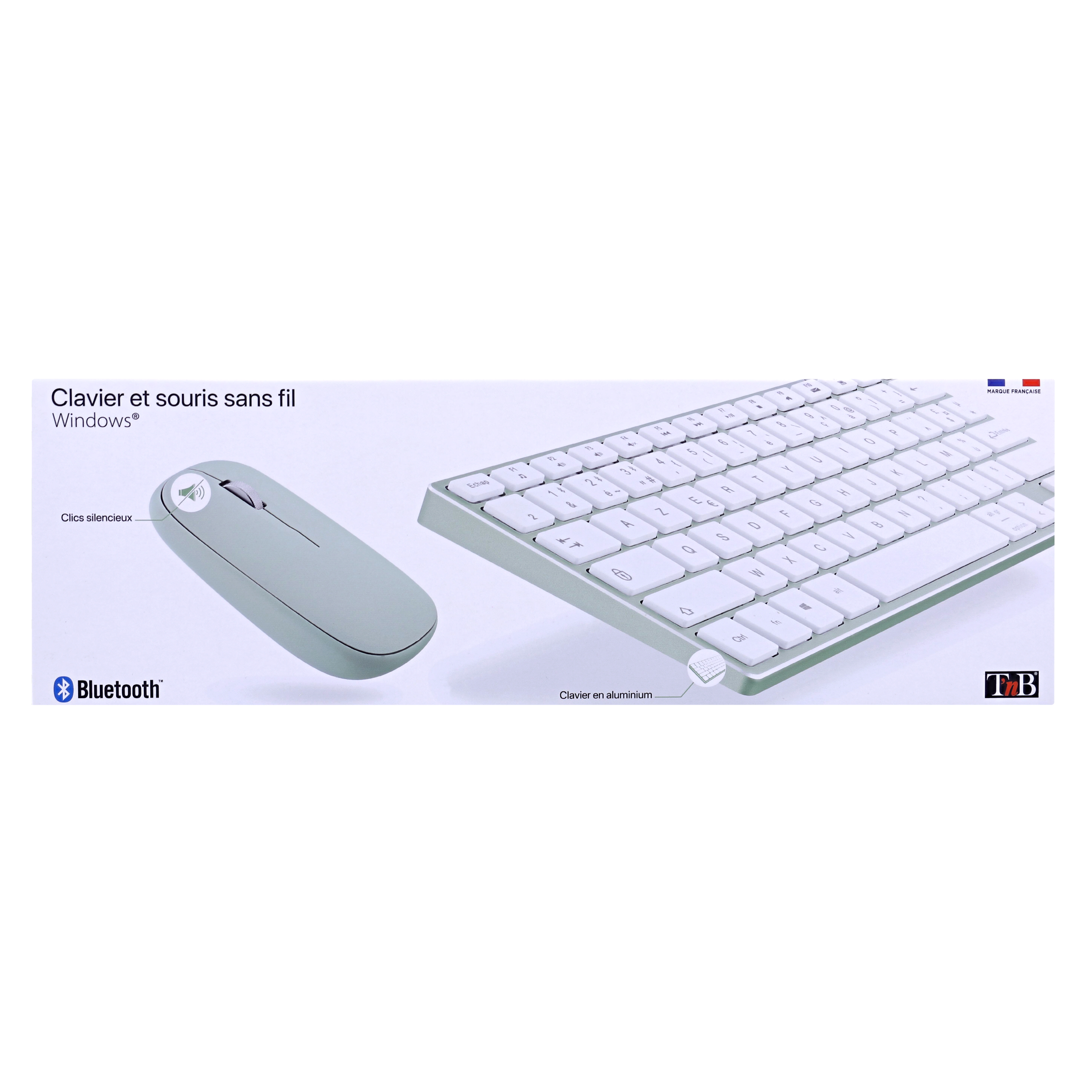 Clavier et souris Bluetooth iClick9