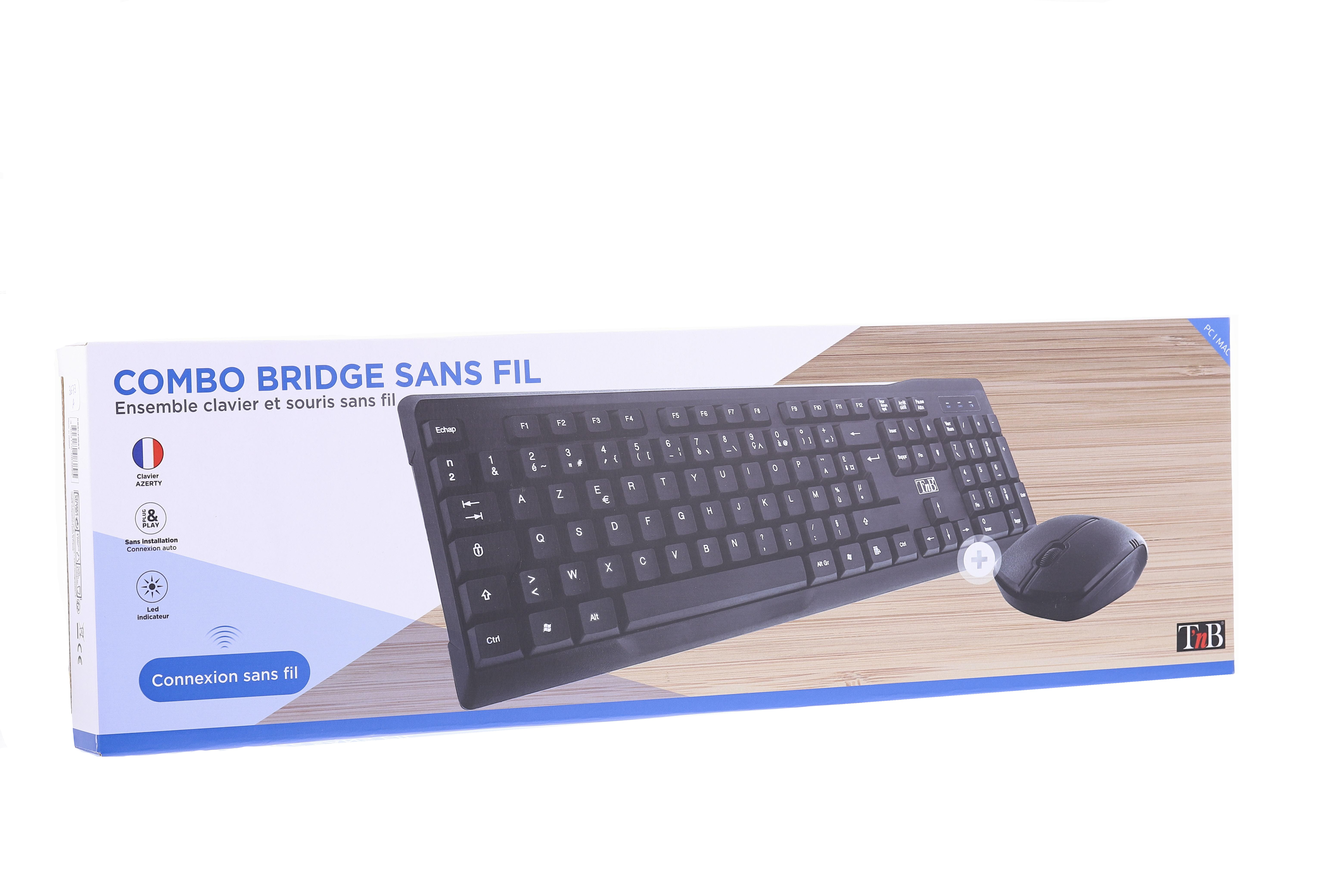 Pack sans fil clavier + souris5