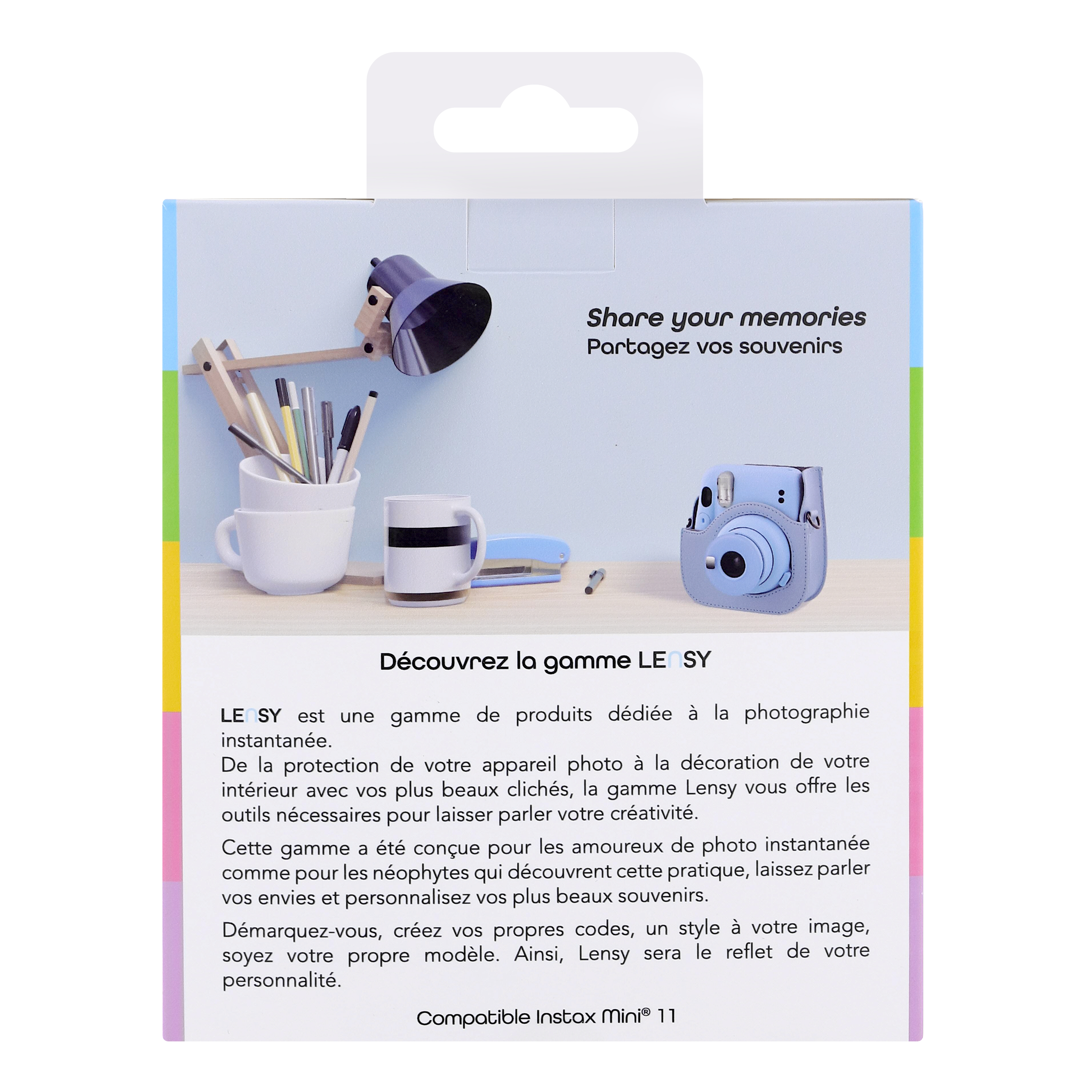 Etui pour Instax mini 11 bleu7