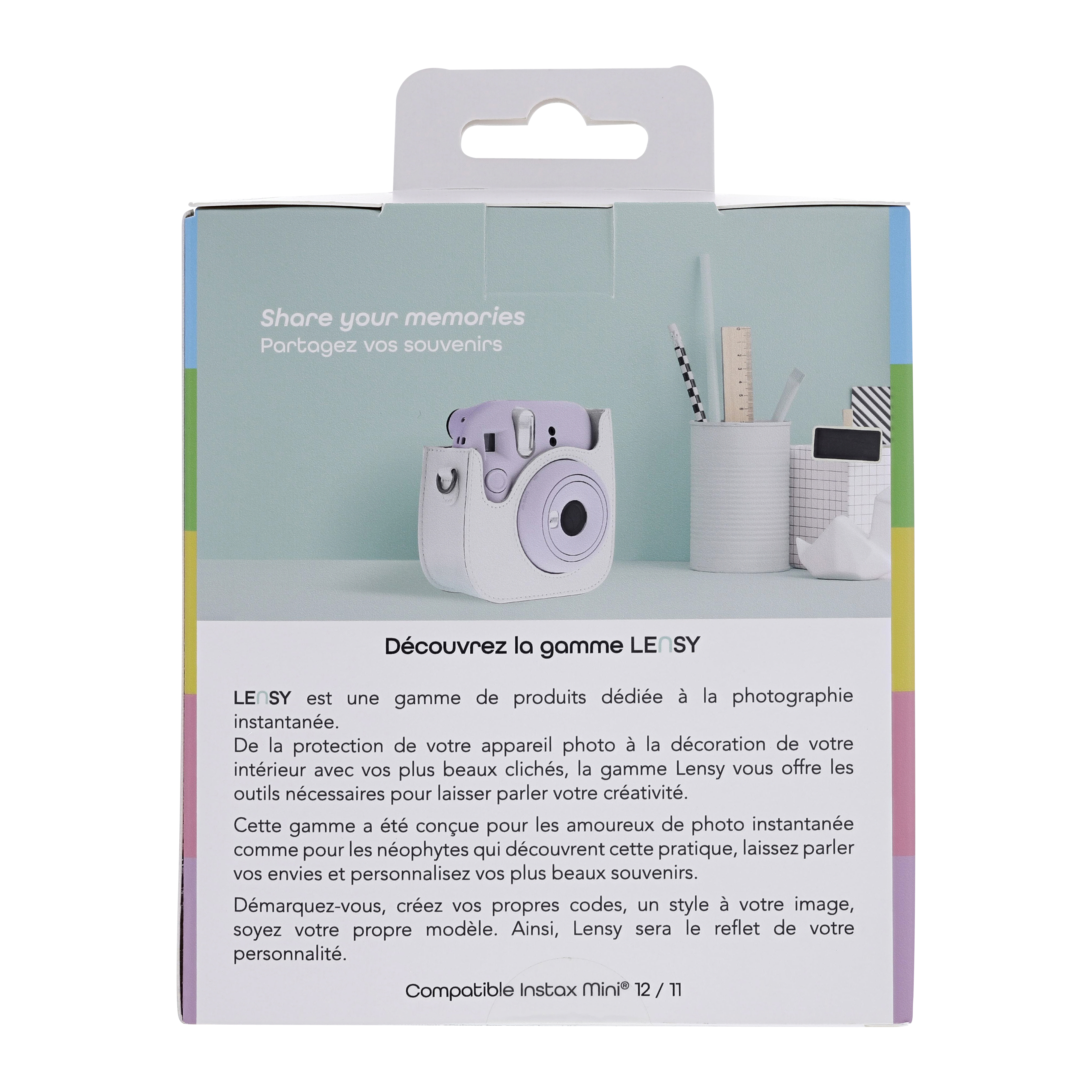 Etui pour Instax mini 12 blanc7