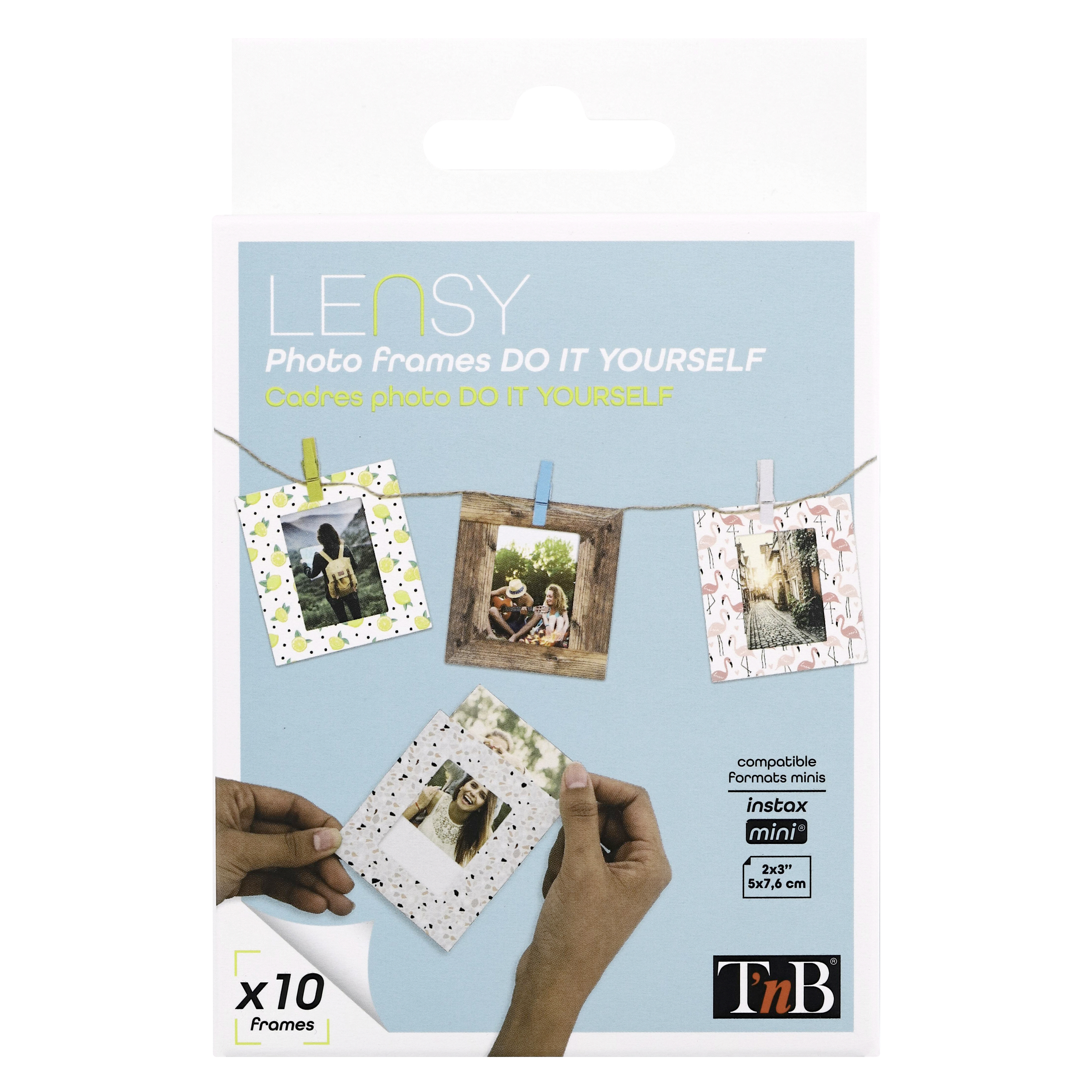 Do It Yourself mini photo paper frames6