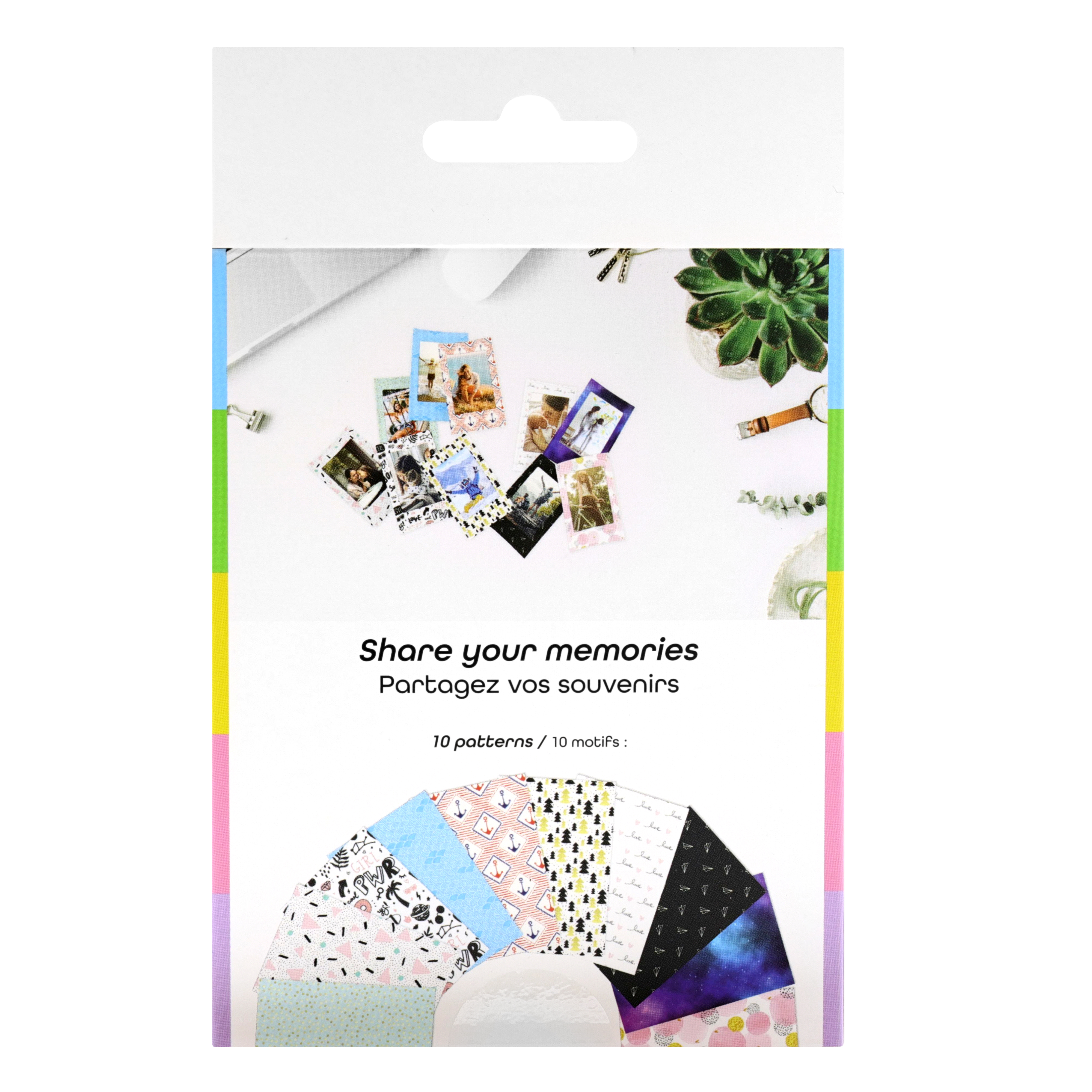 20 mini photo stickers7