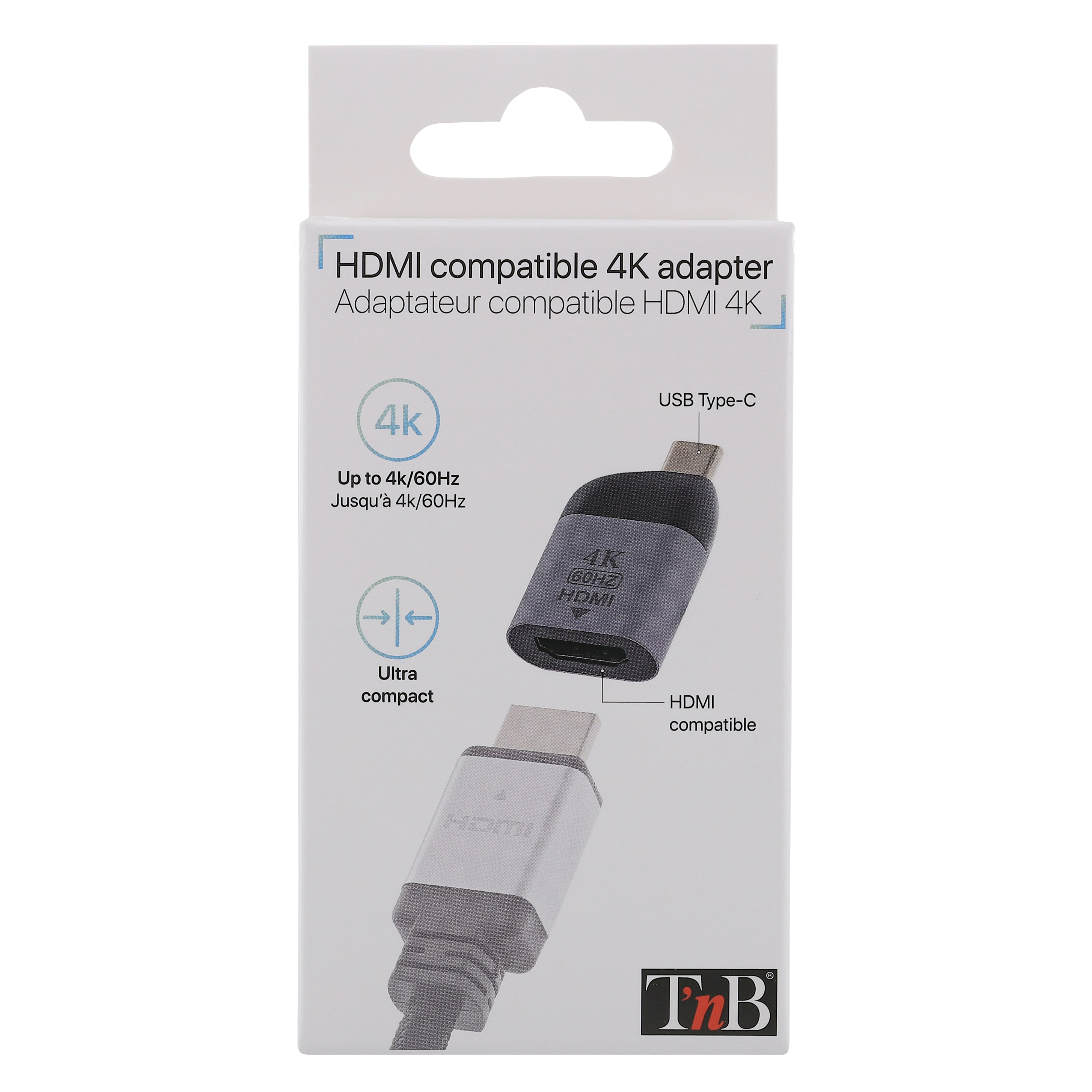 Adaptateur USB Type-C vers HDMI 4K6