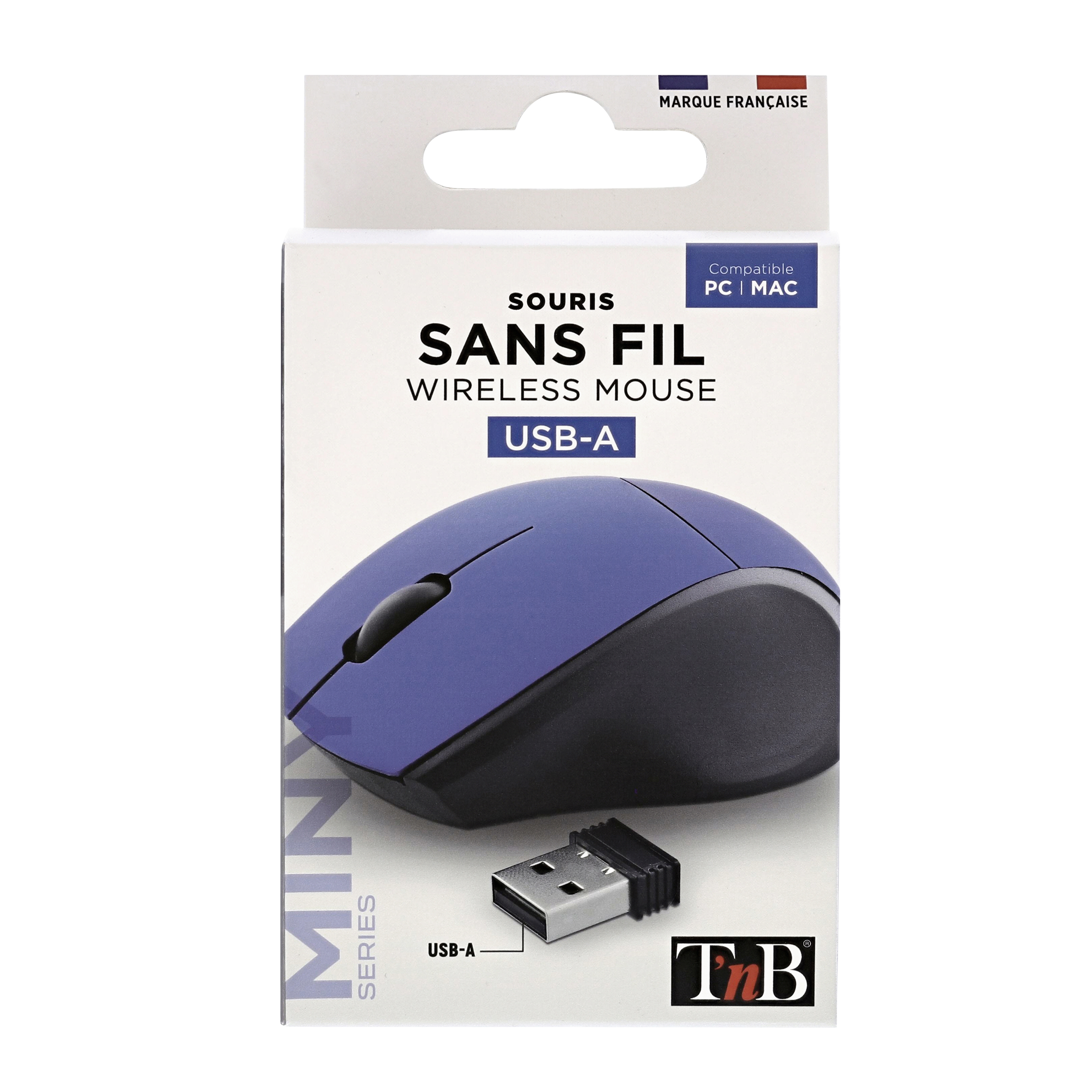 Souris sans fil MINY bleue8