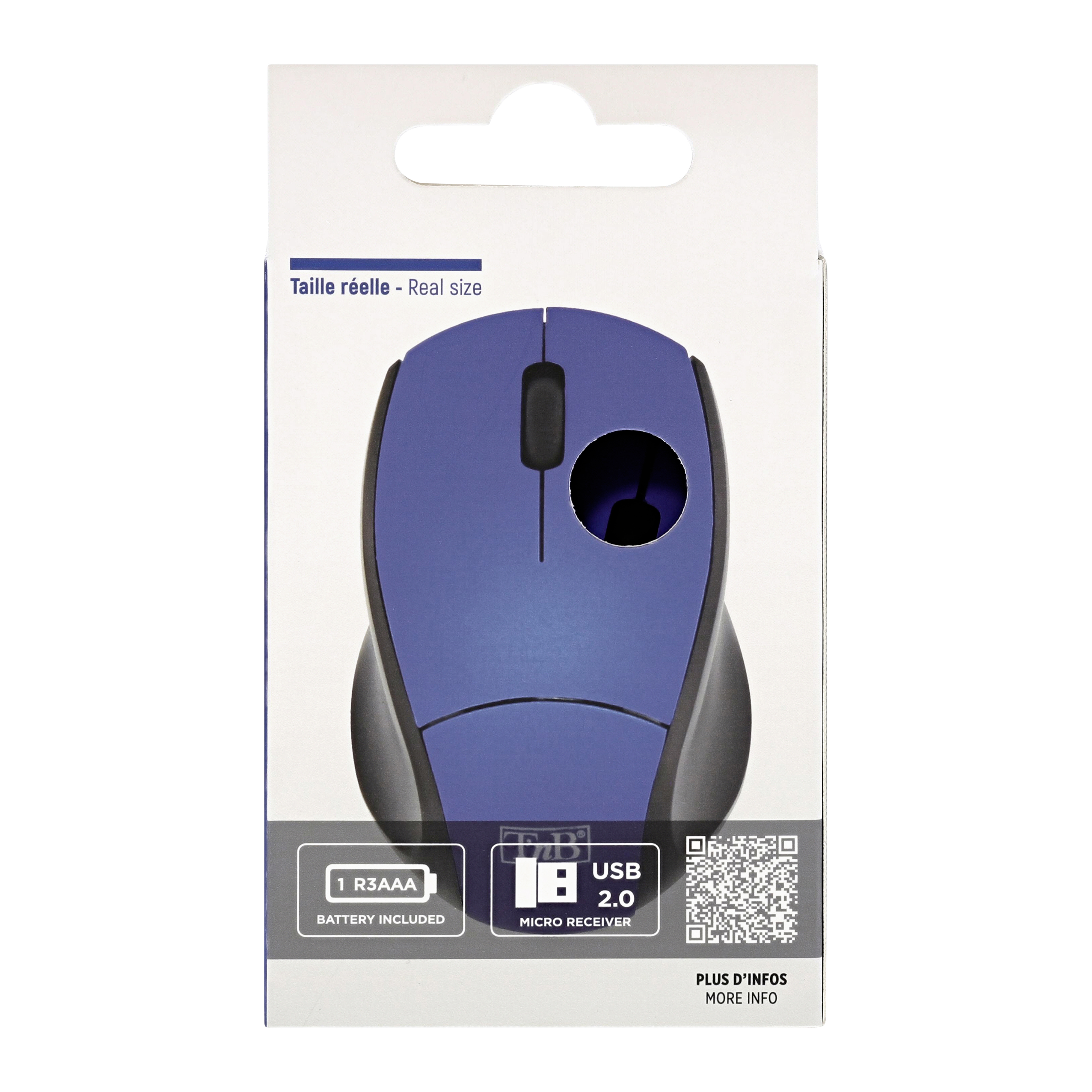 Souris sans fil MINY bleue9