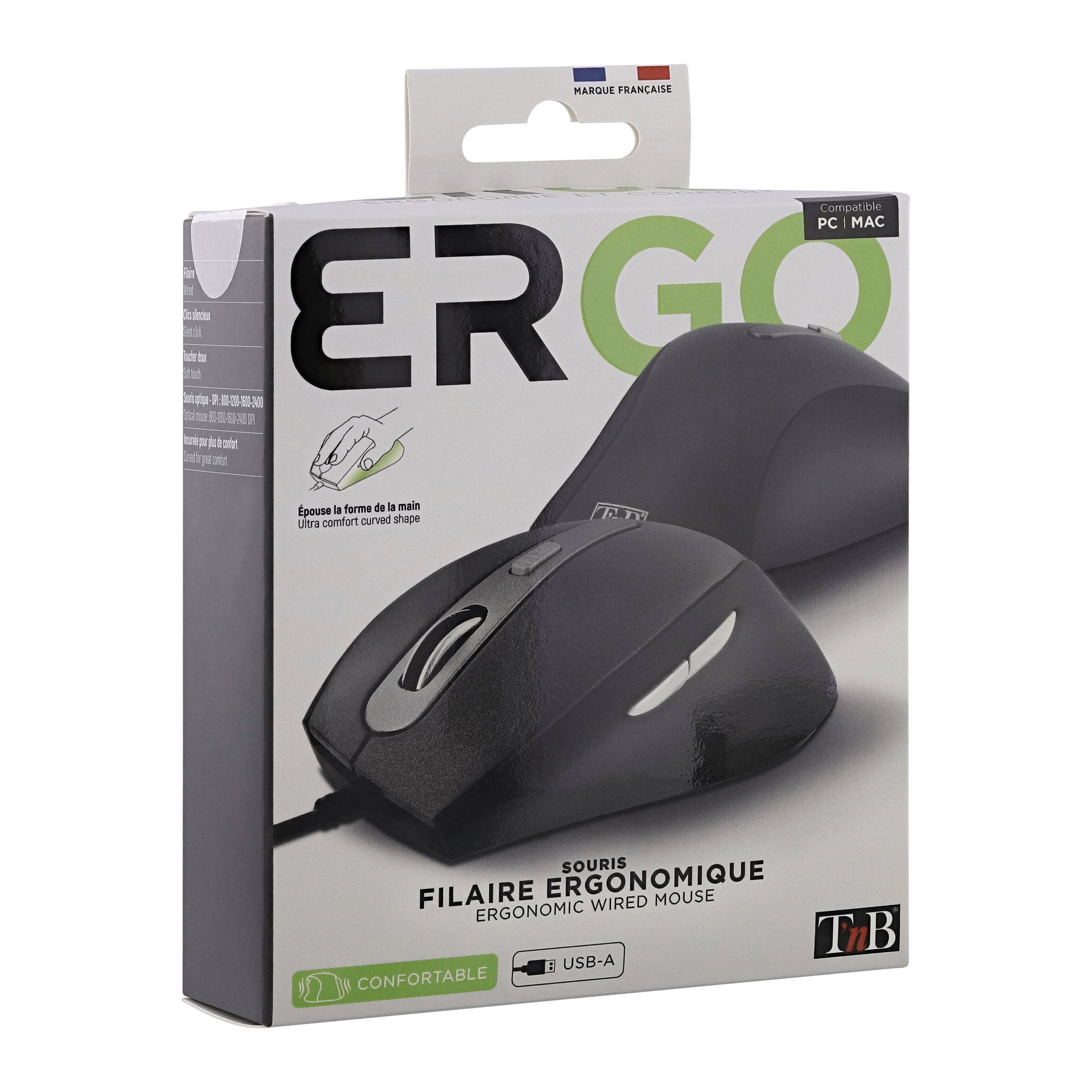 Souris filaire ergonomique OFFICE5