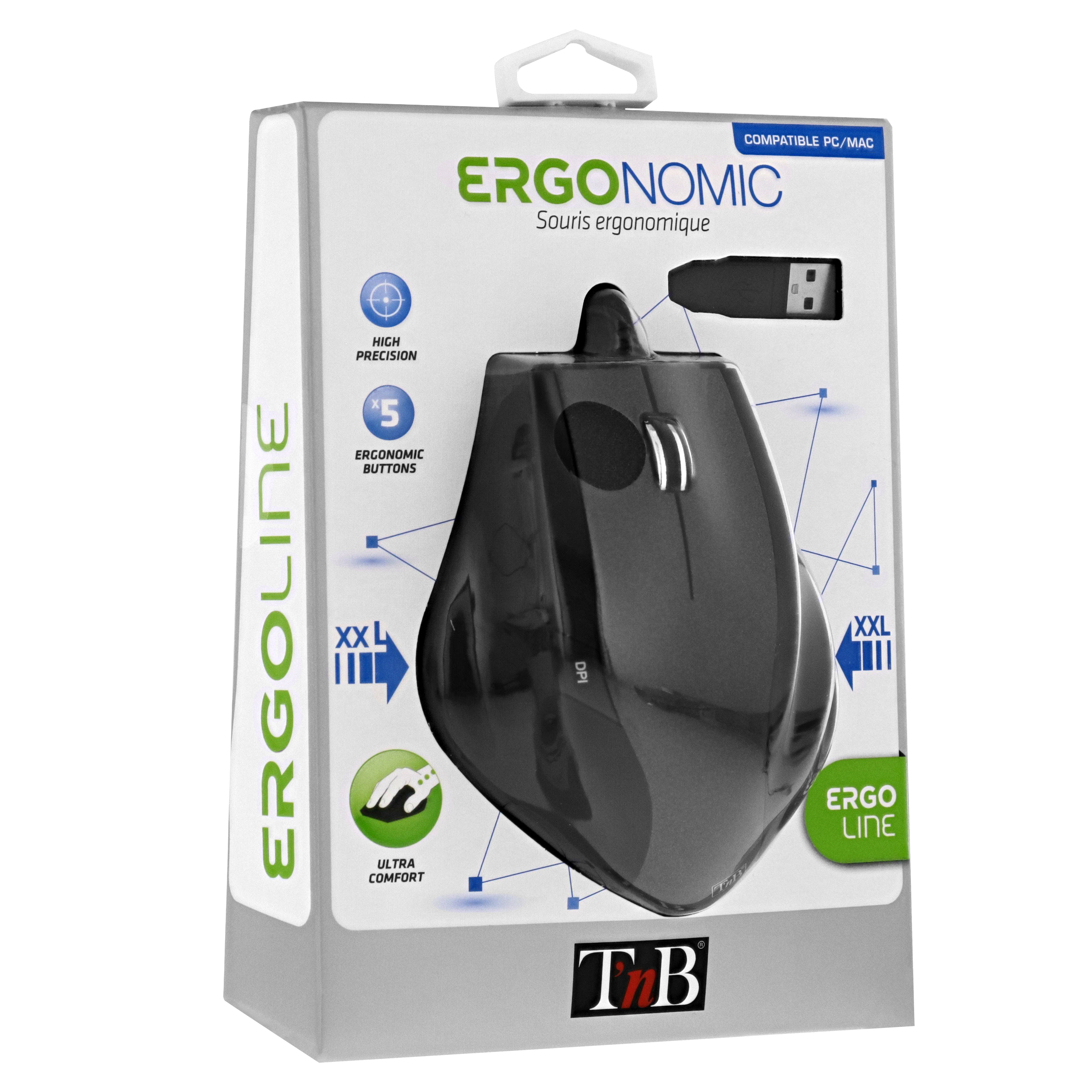 Ergonomic wired mouse7