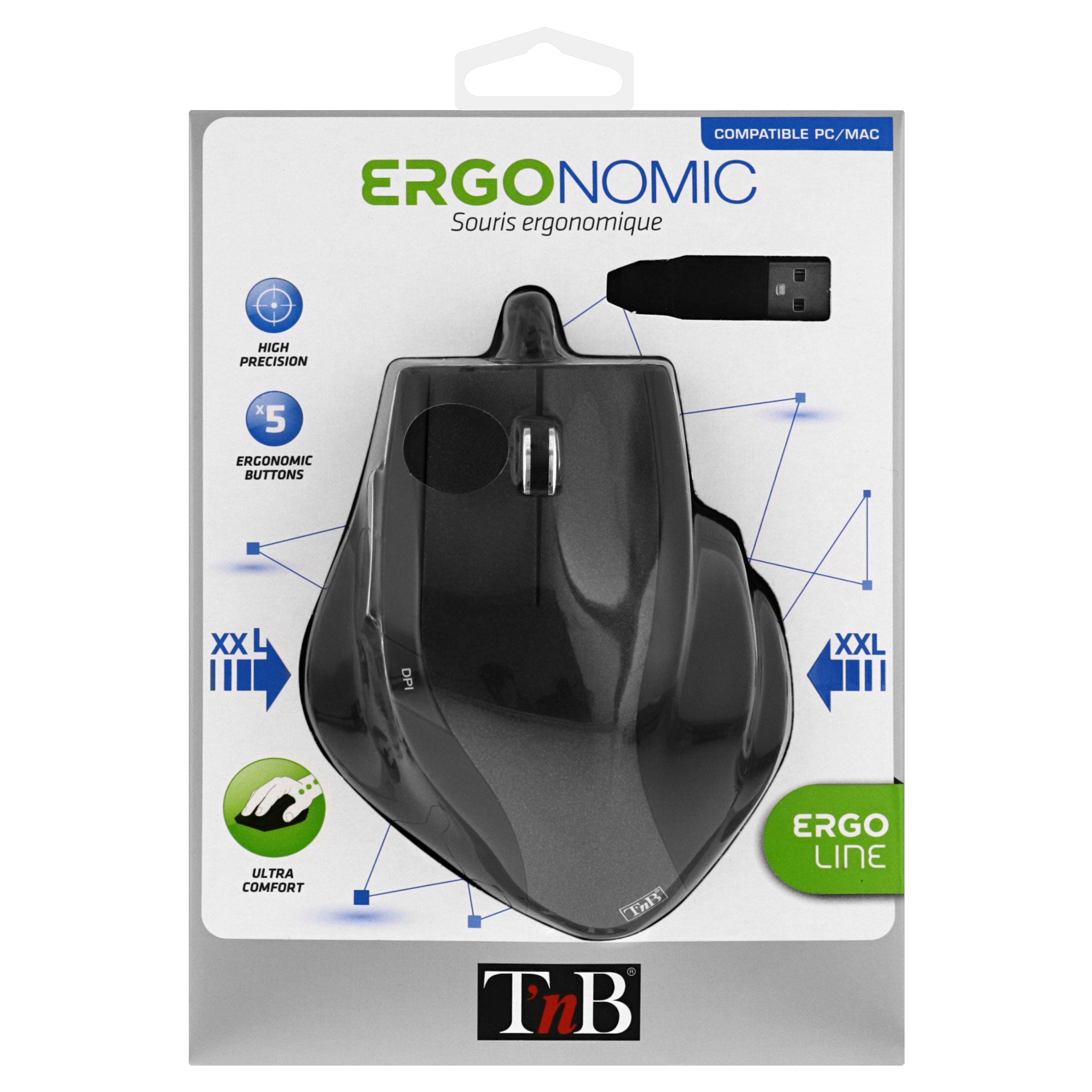 Souris filaire ergonomique8