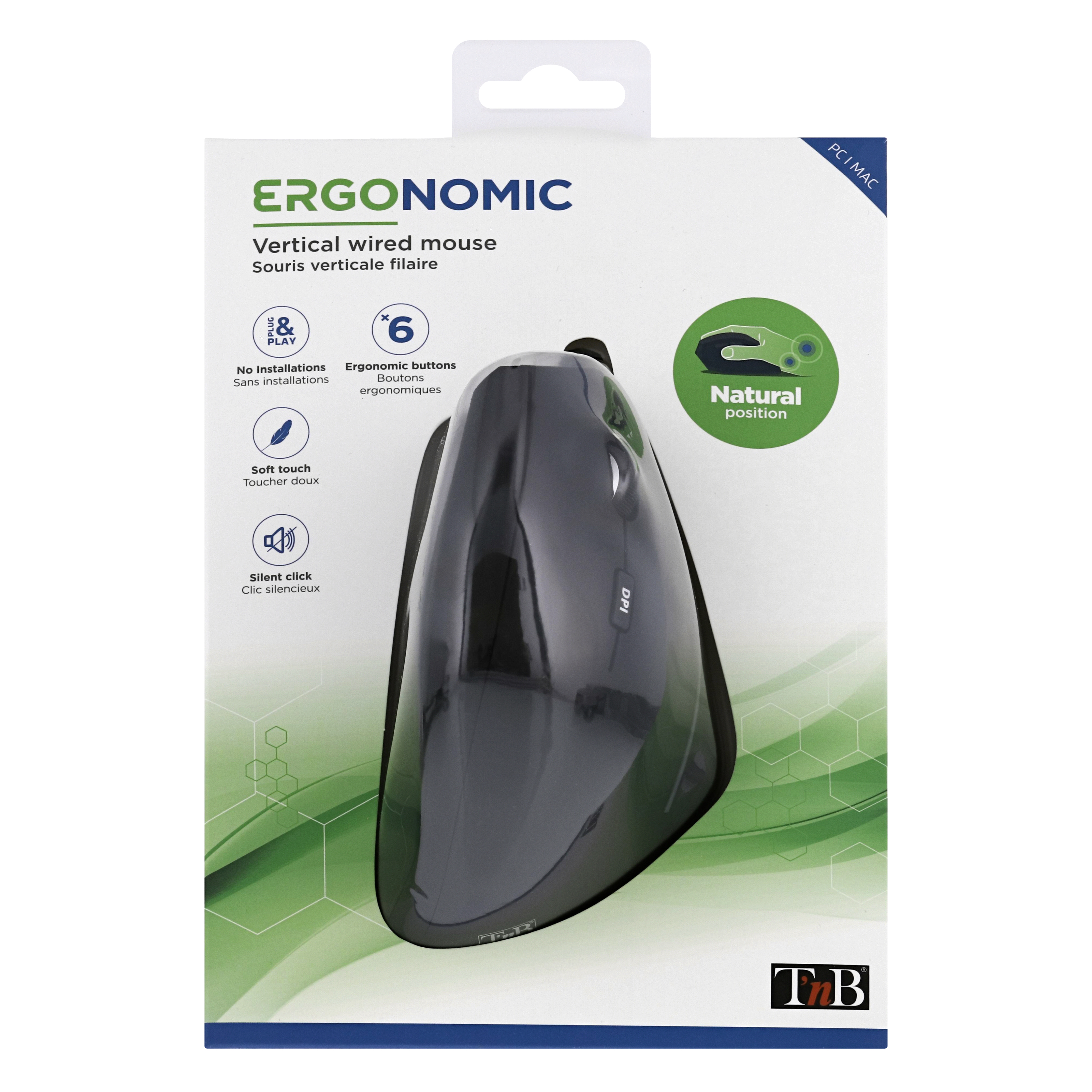 Souris filaire ergonomique verticale7