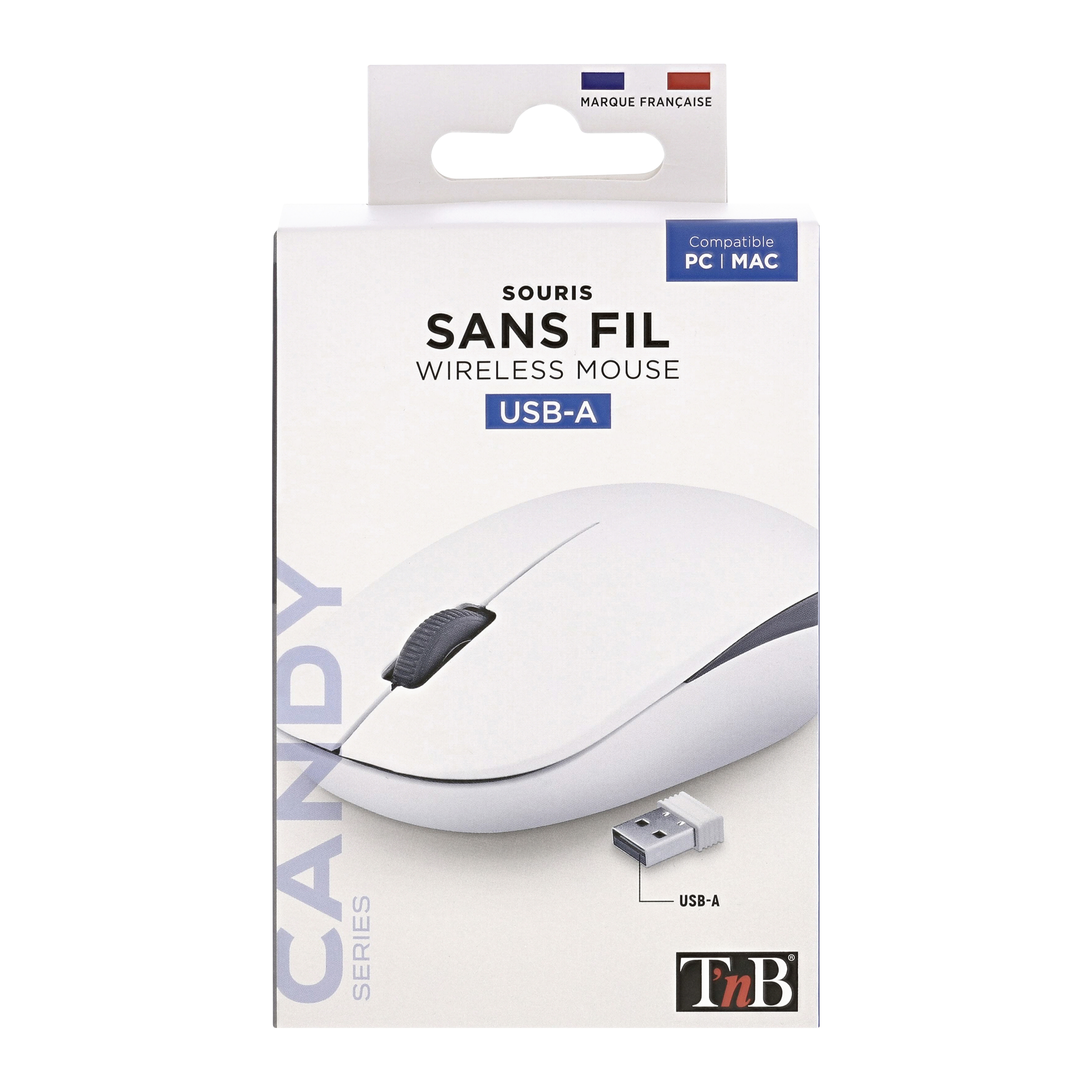 Souris sans fil CANDY noire6