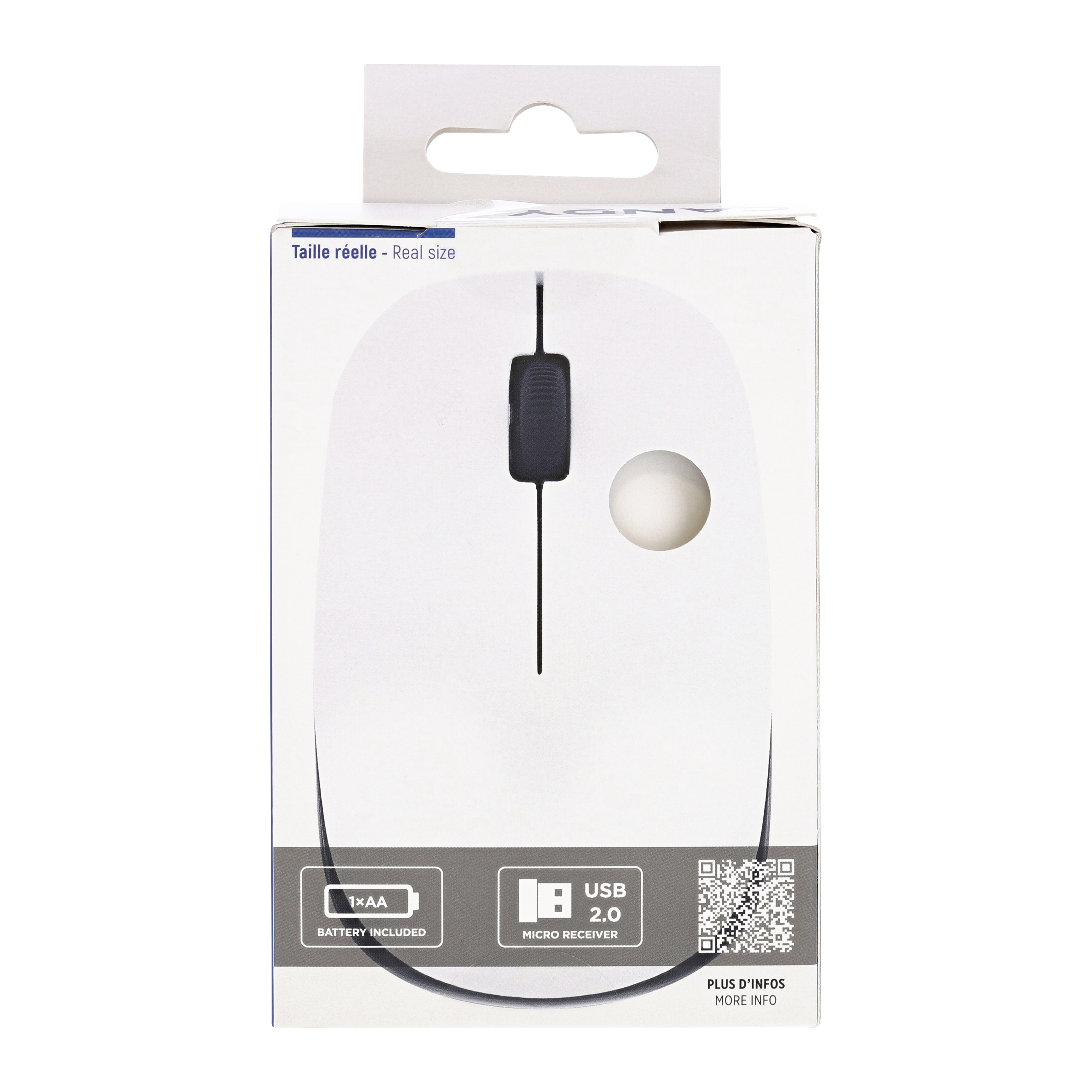 Souris sans fil CANDY noire7