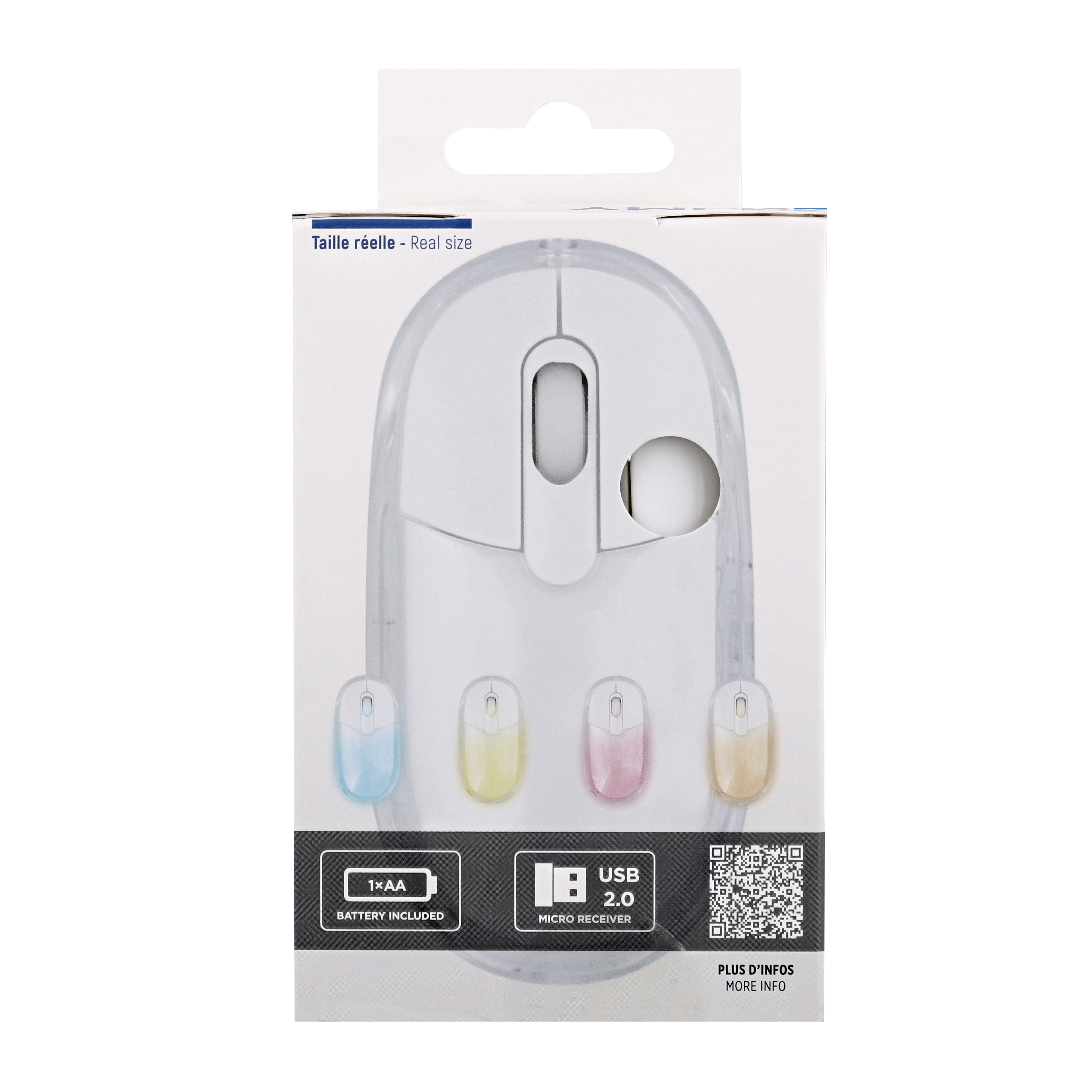 Souris sans fil lumineuse LUMY7