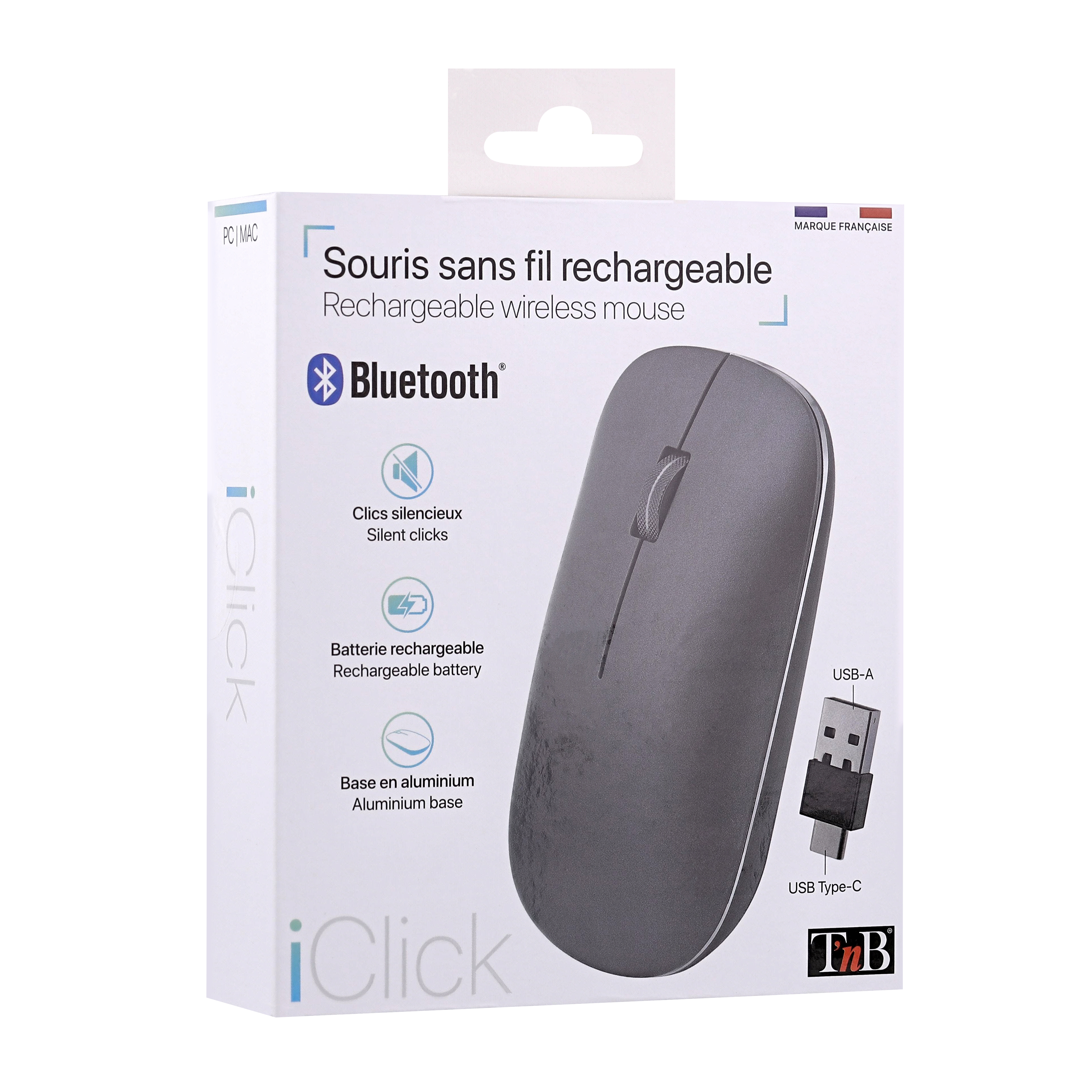 Souris sans fil TRIPLE CONNECT iClick6